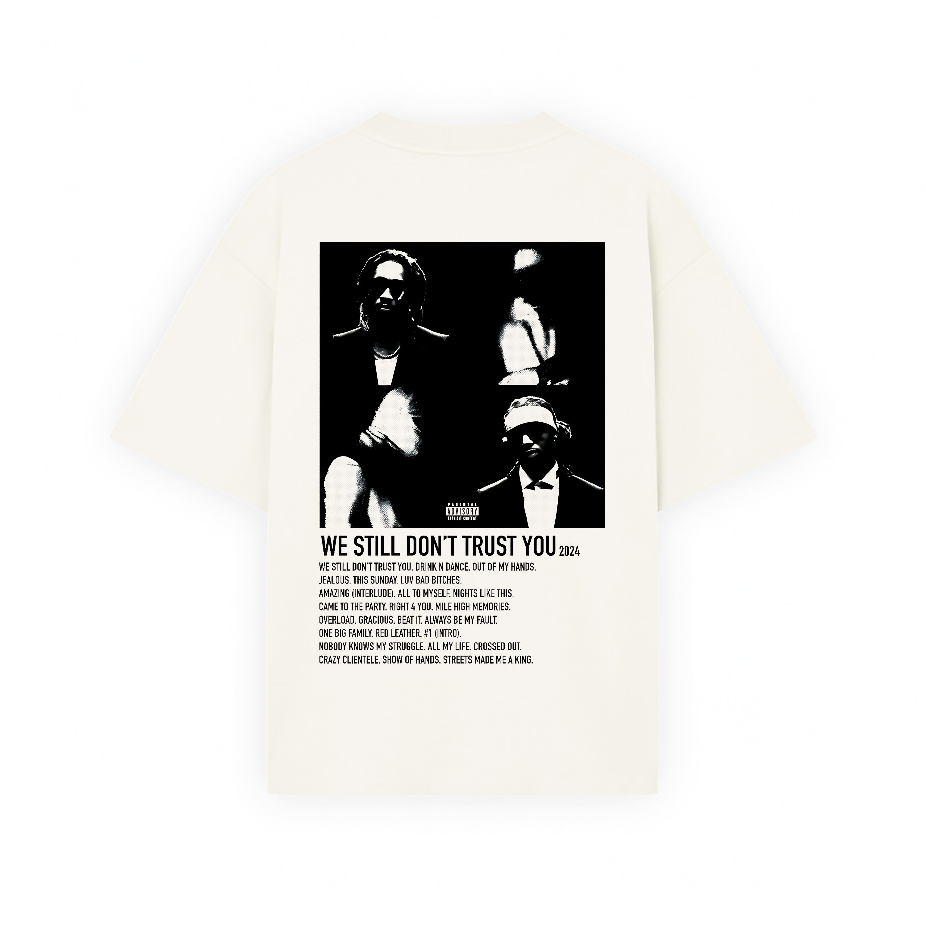 Playera Oversized con diseño