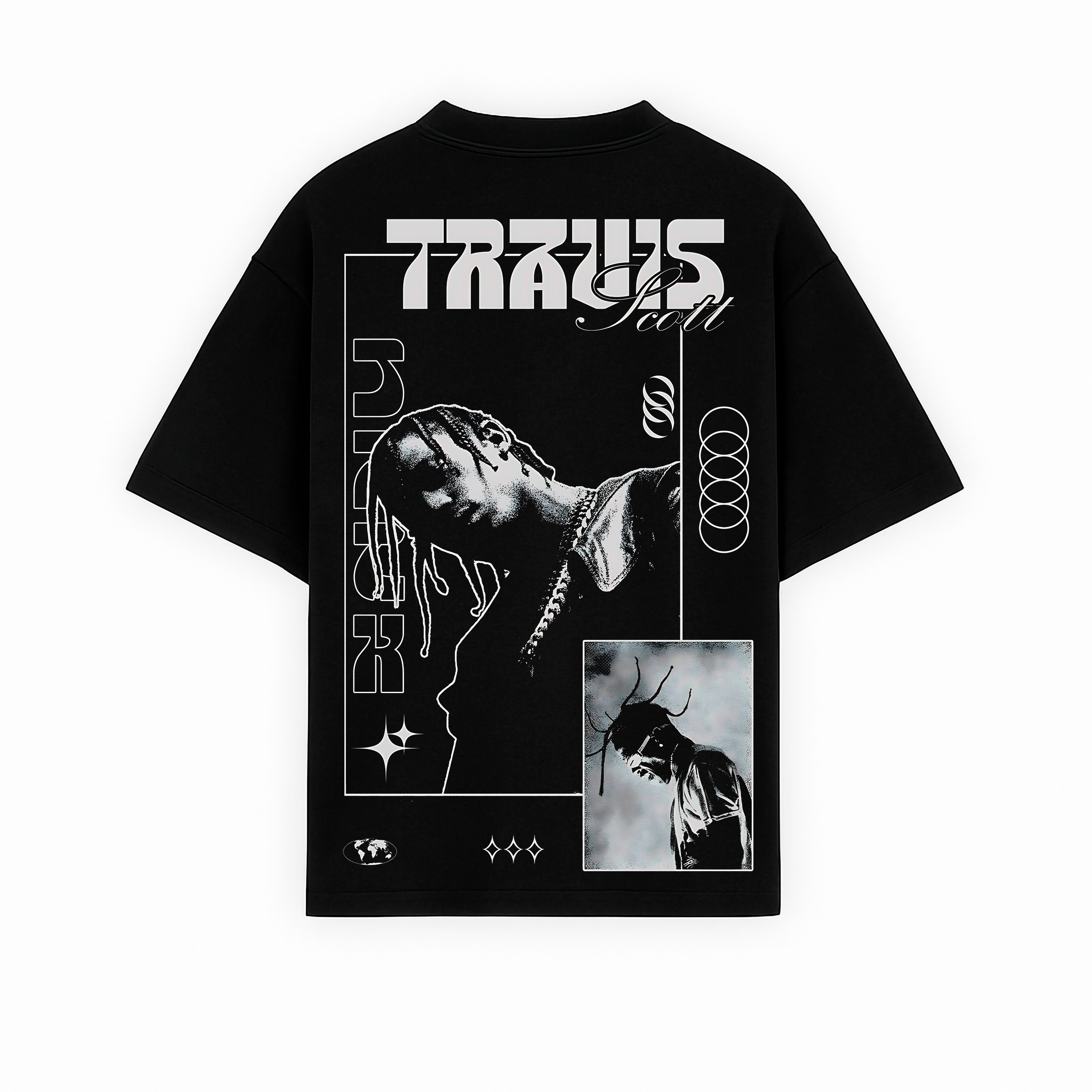 Playera Oversized con diseño