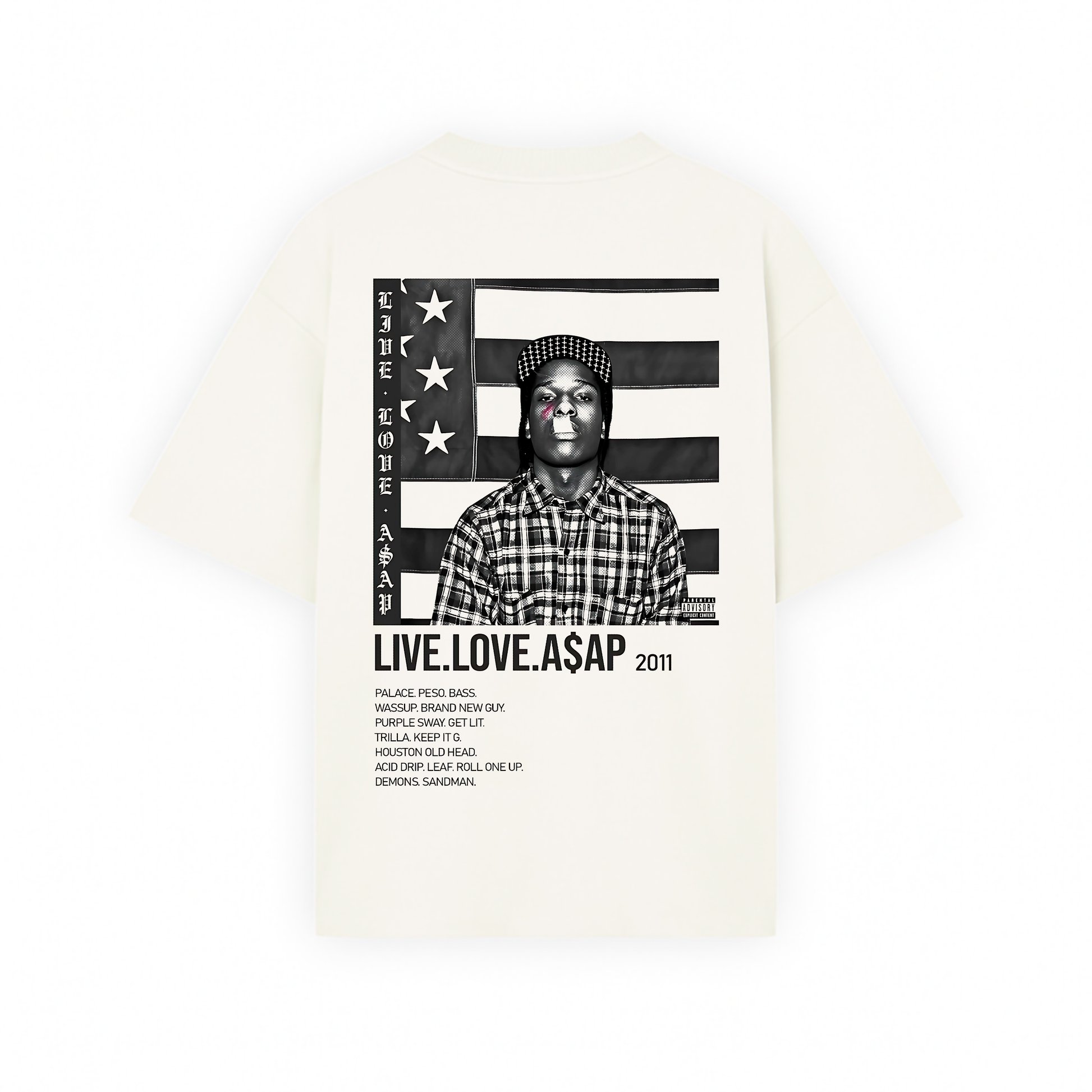Playera Oversized con diseño