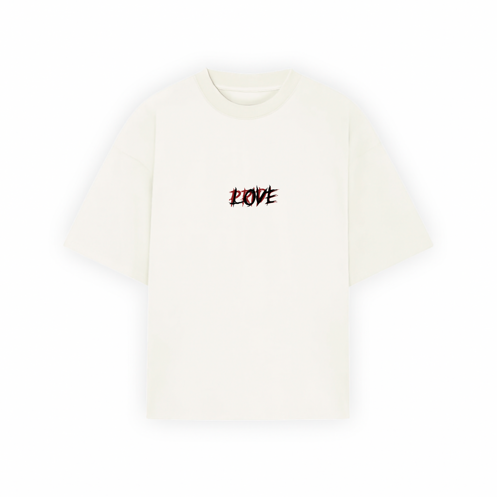 Playera Oversized con diseño