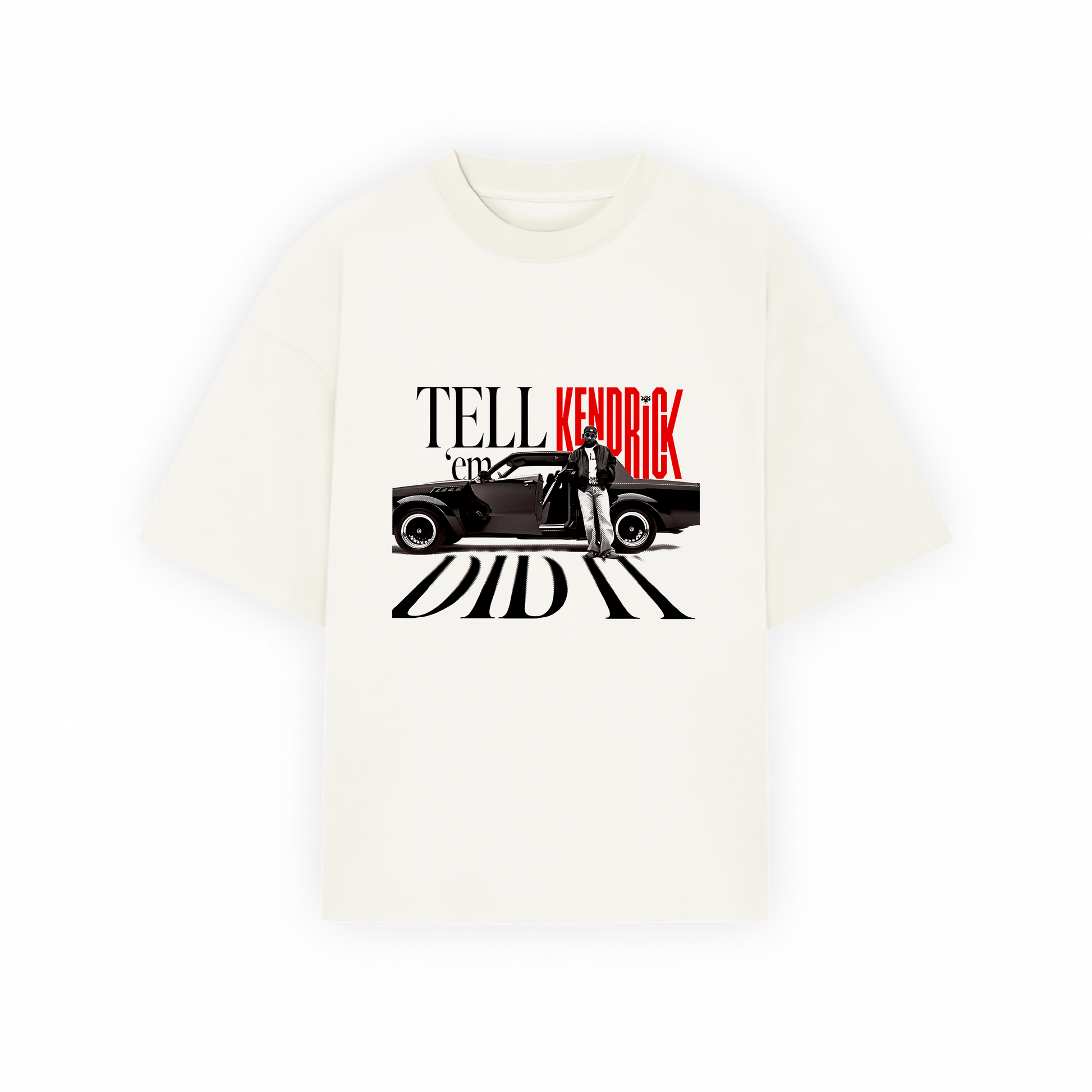 Playera Oversized con diseño