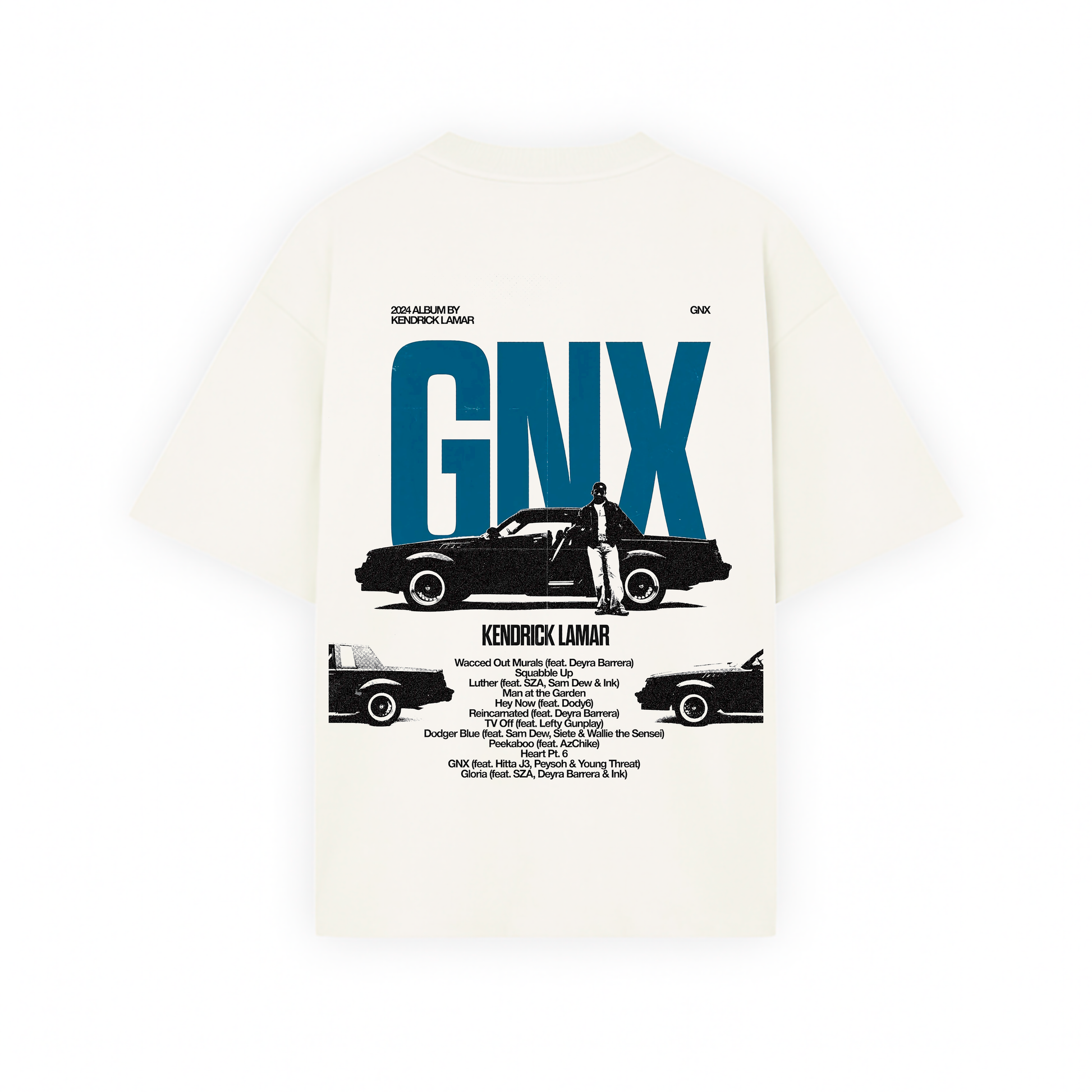 Playera Oversized con diseño