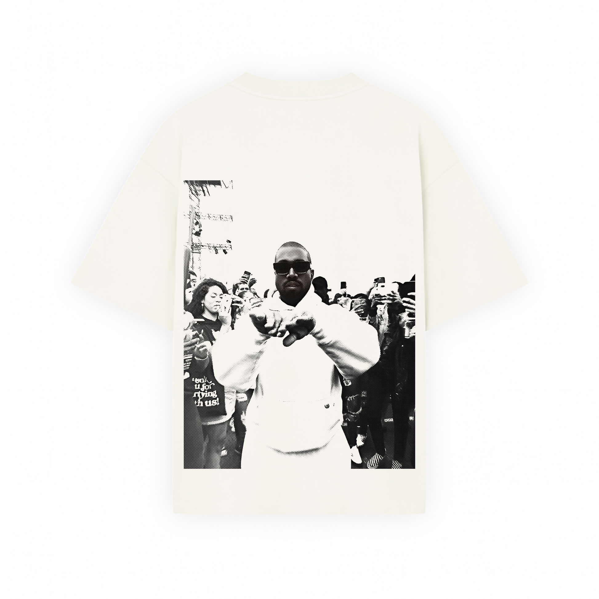 Playera Oversized con diseño