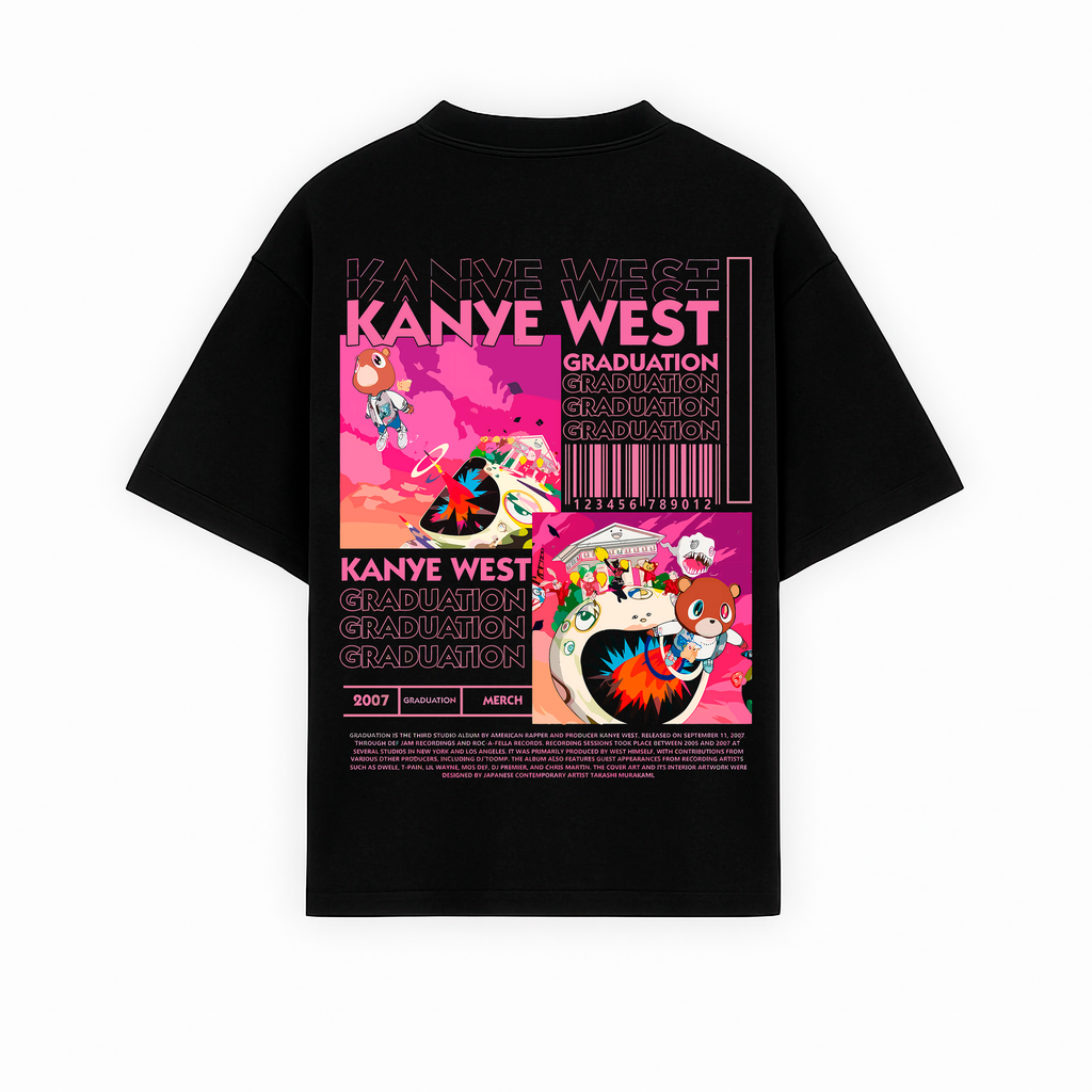 Playera Oversized con diseño