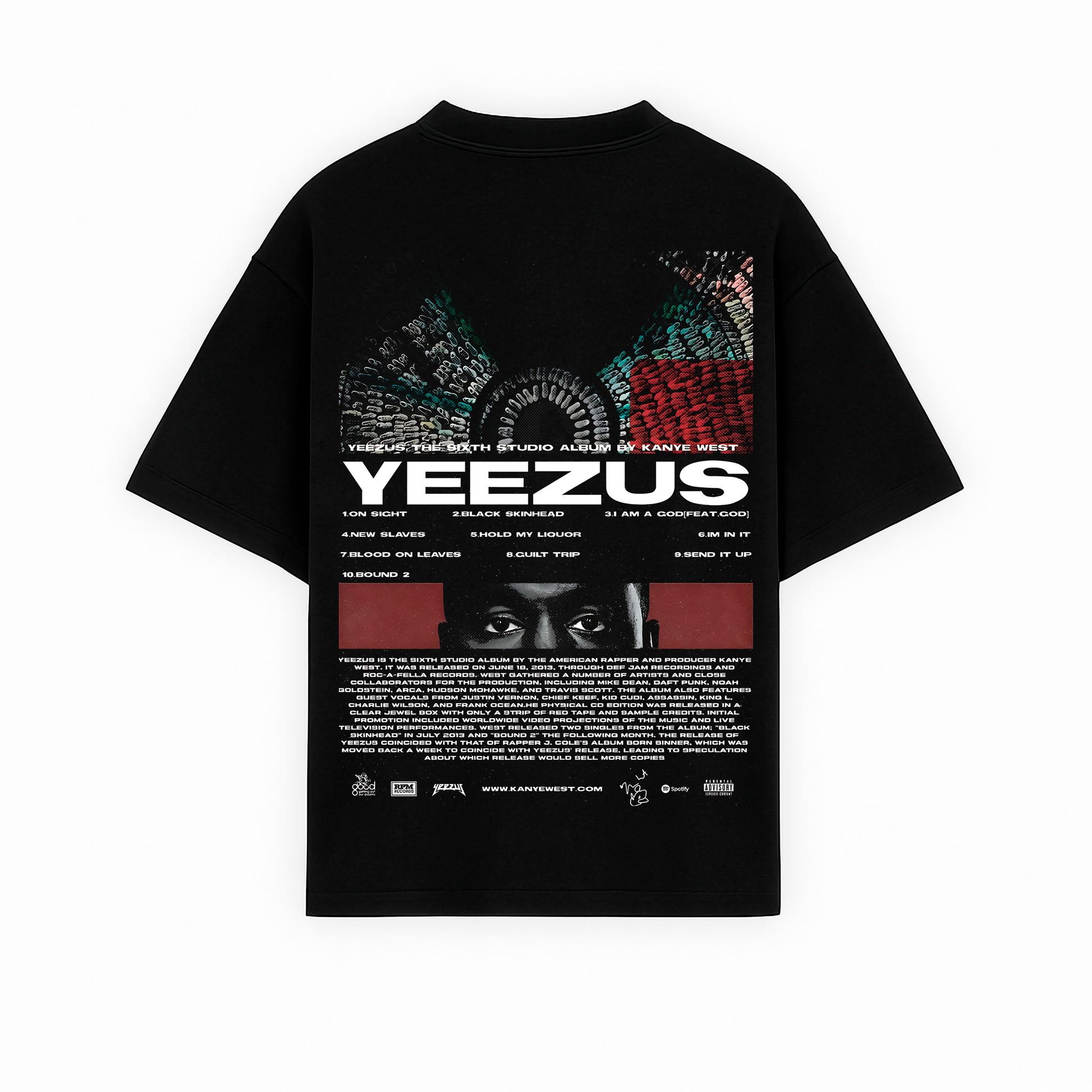 Playera Oversized con diseño