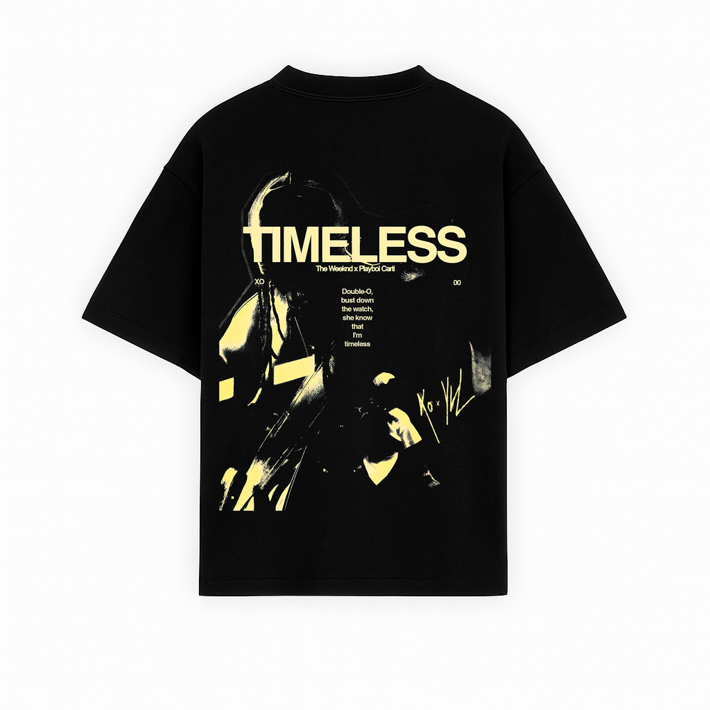 Playera Oversized con diseño