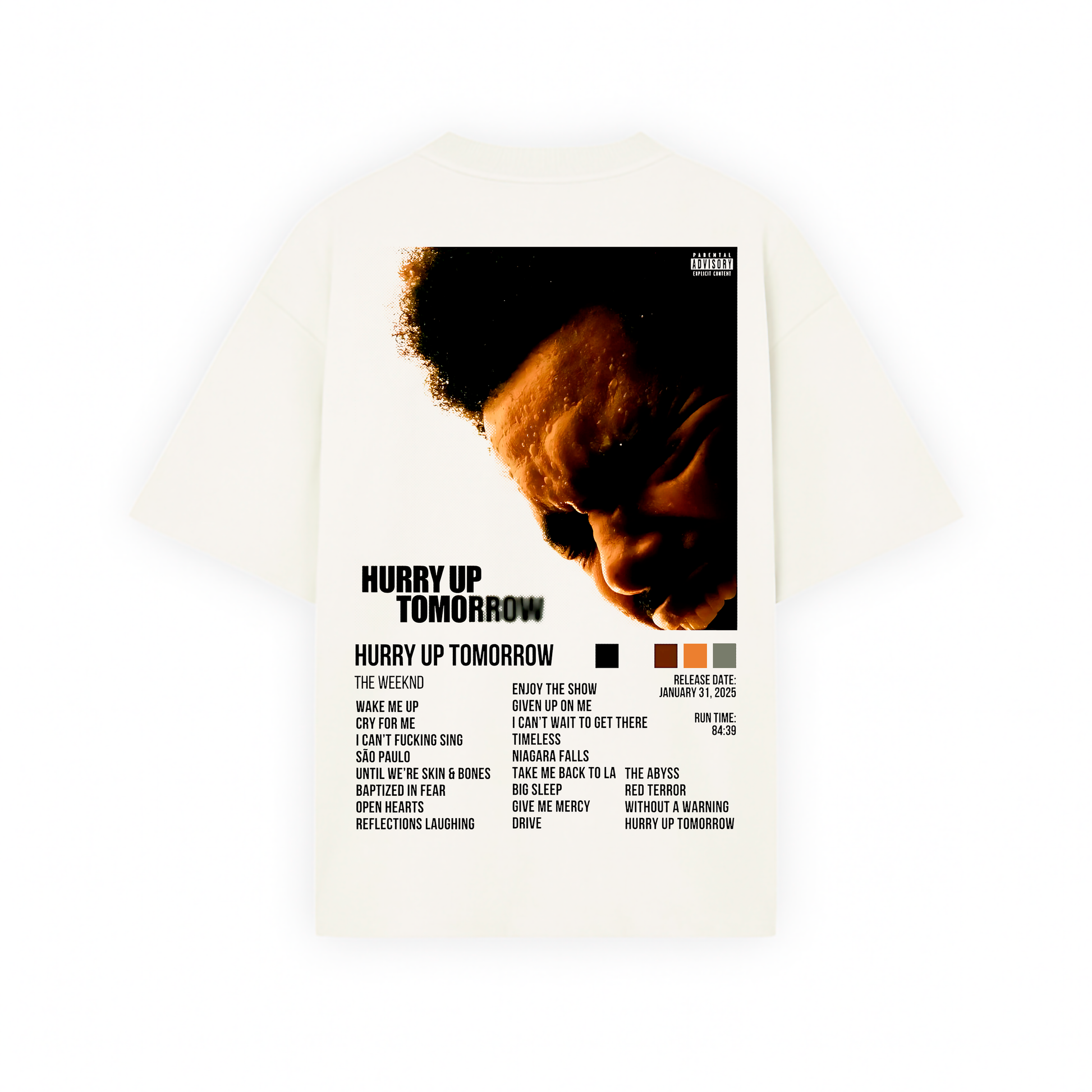 Playera Oversized con diseño