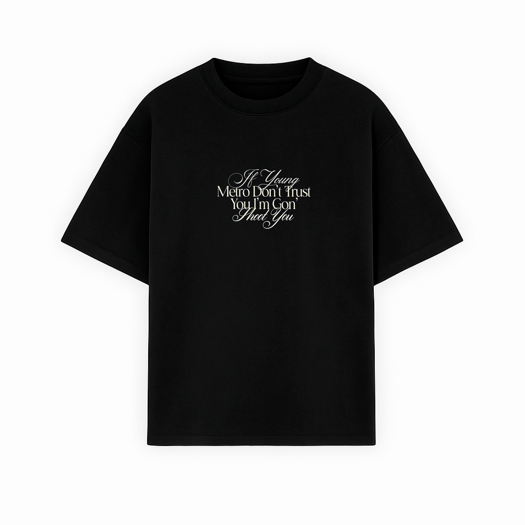 Playera Oversized con diseño