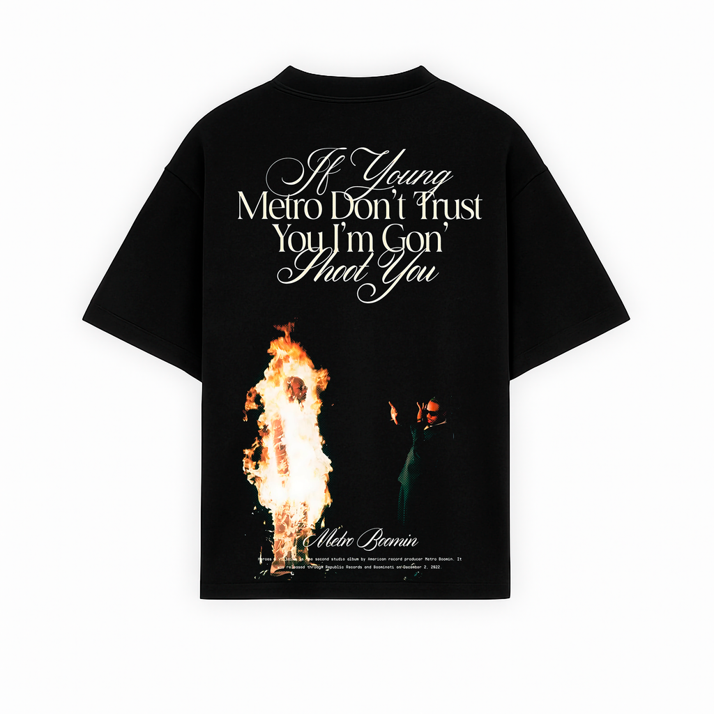 Playera Oversized con diseño