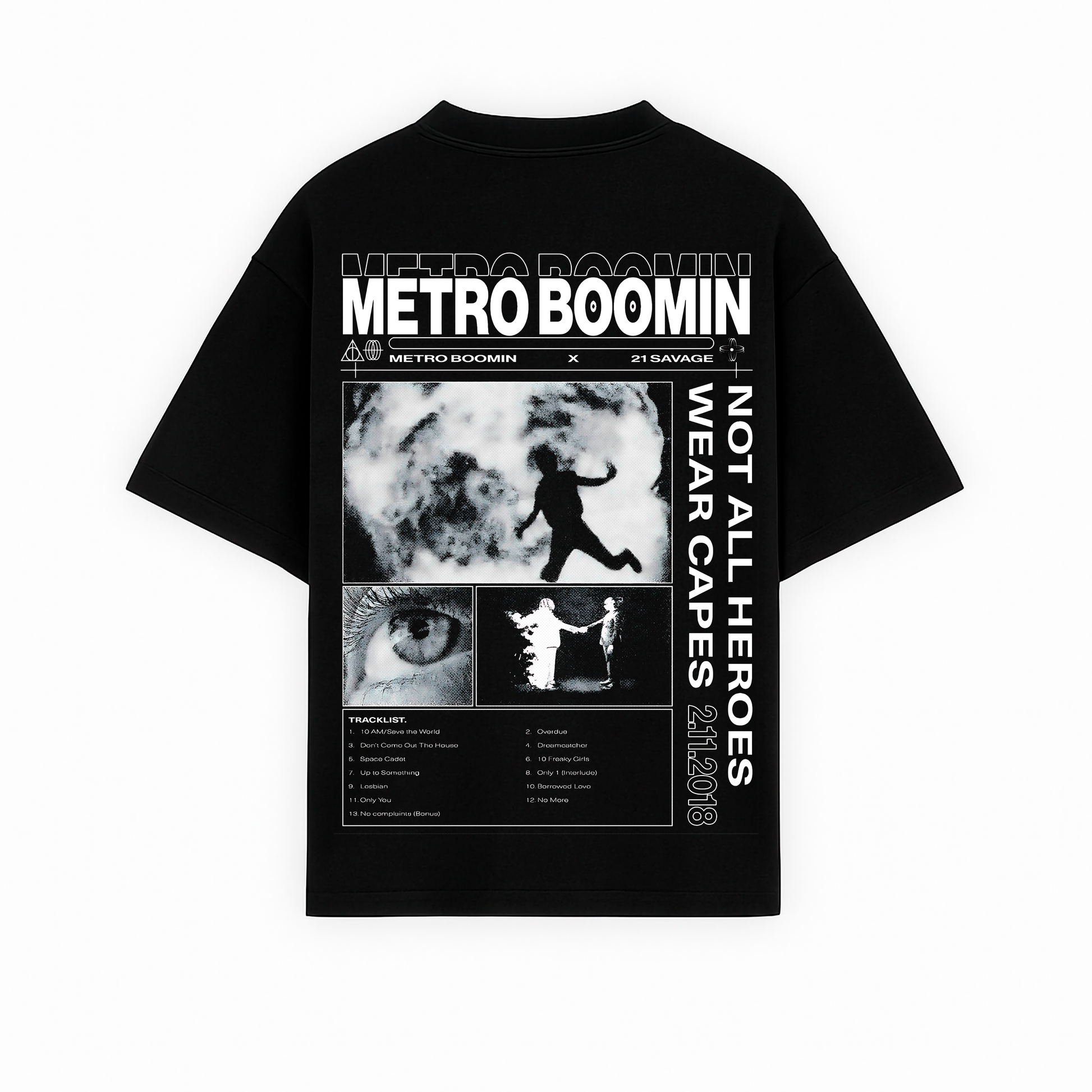 Playera Oversized con diseño