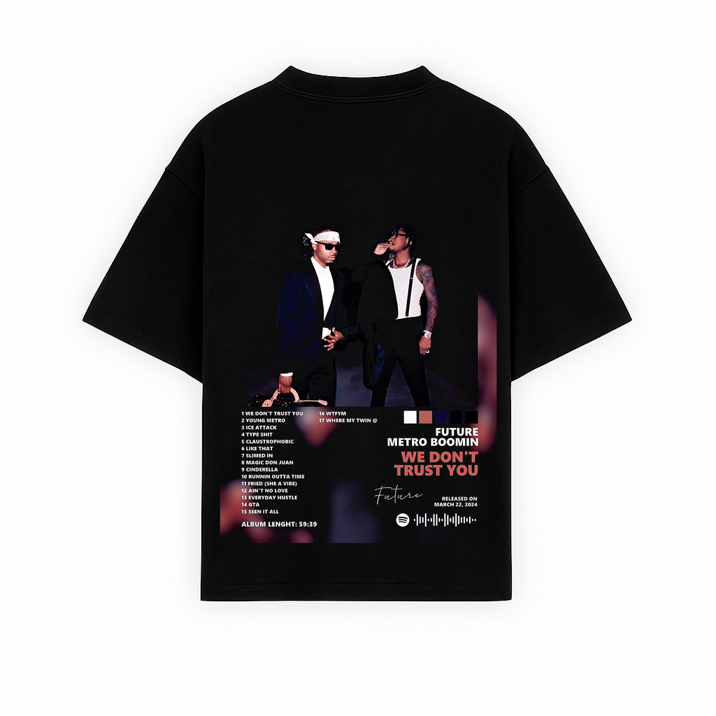 Playera Oversized con diseño