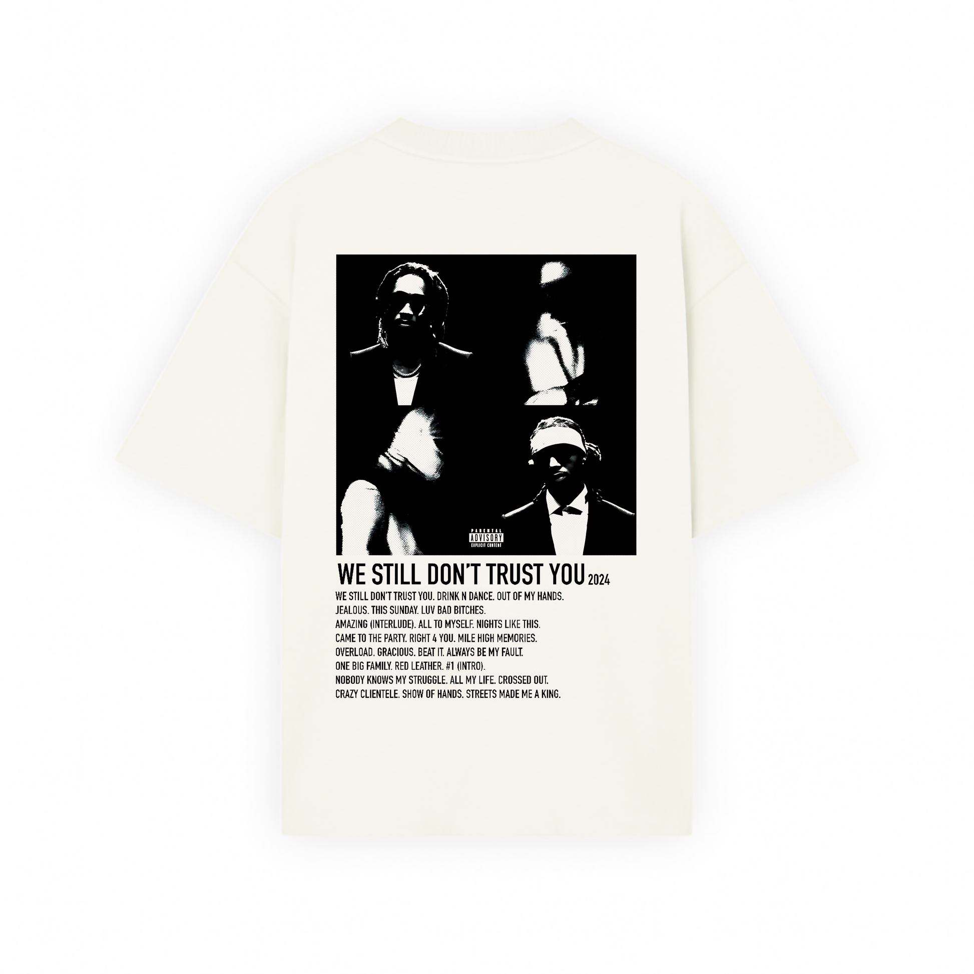 Playera Oversized con diseño