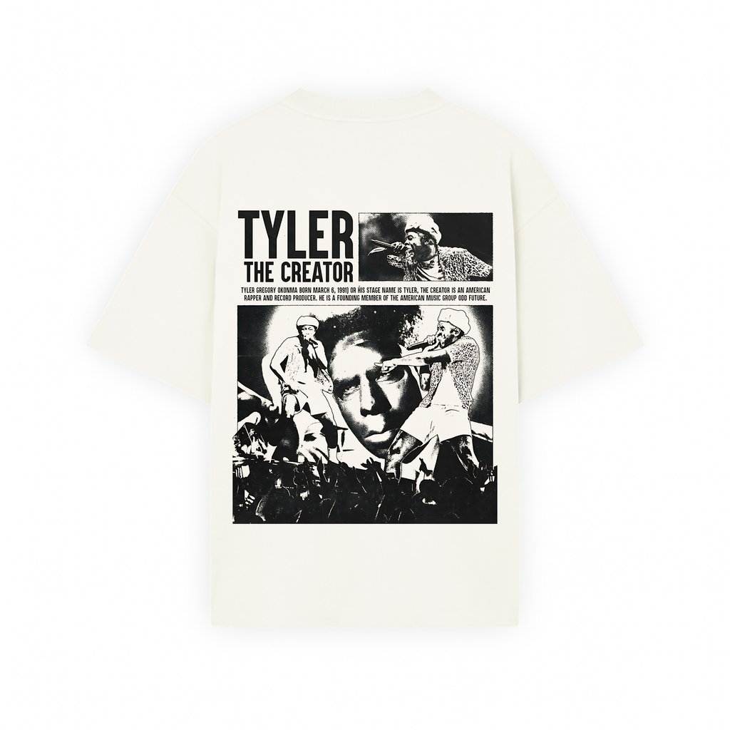Playera Oversized con diseño