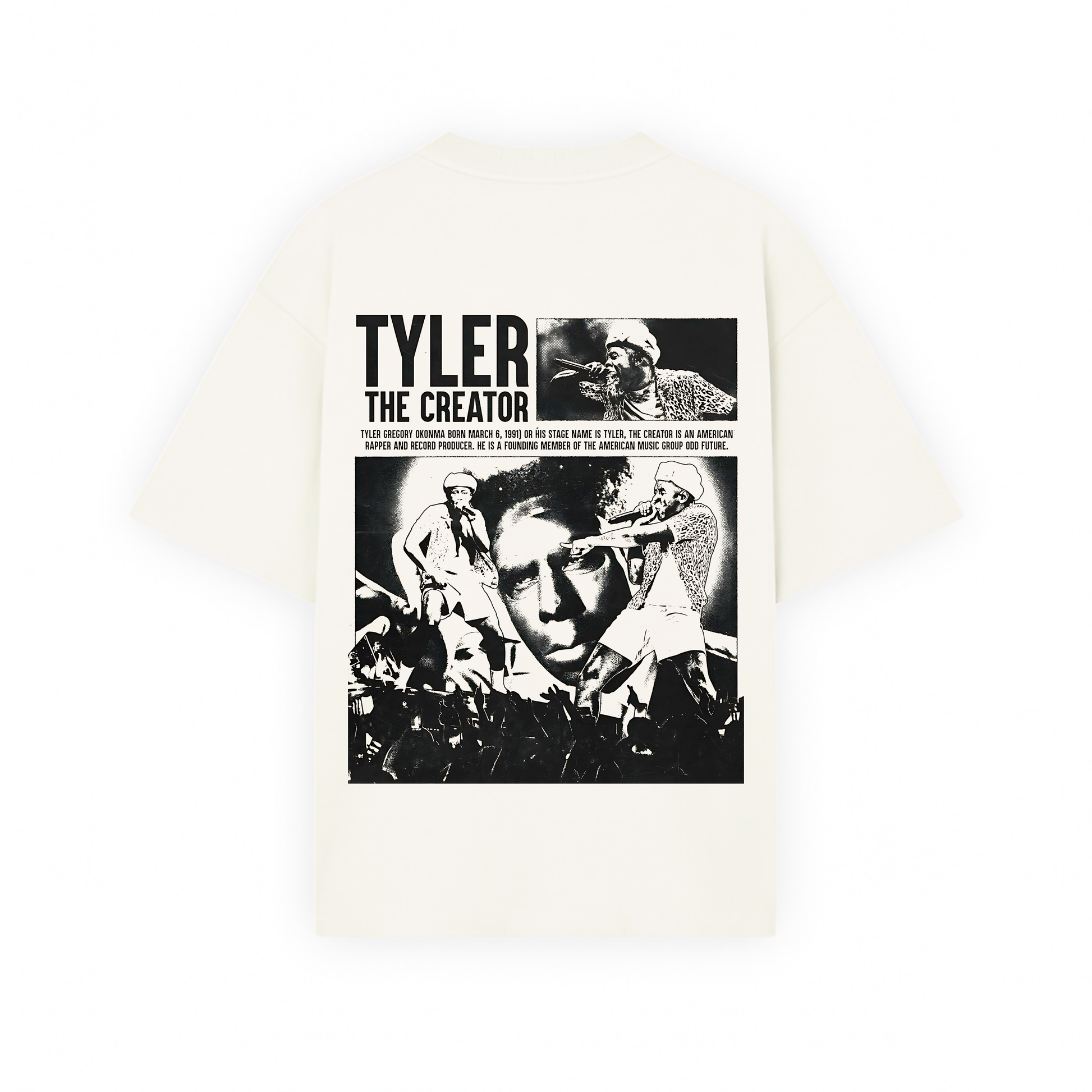 Playera Oversized con diseño