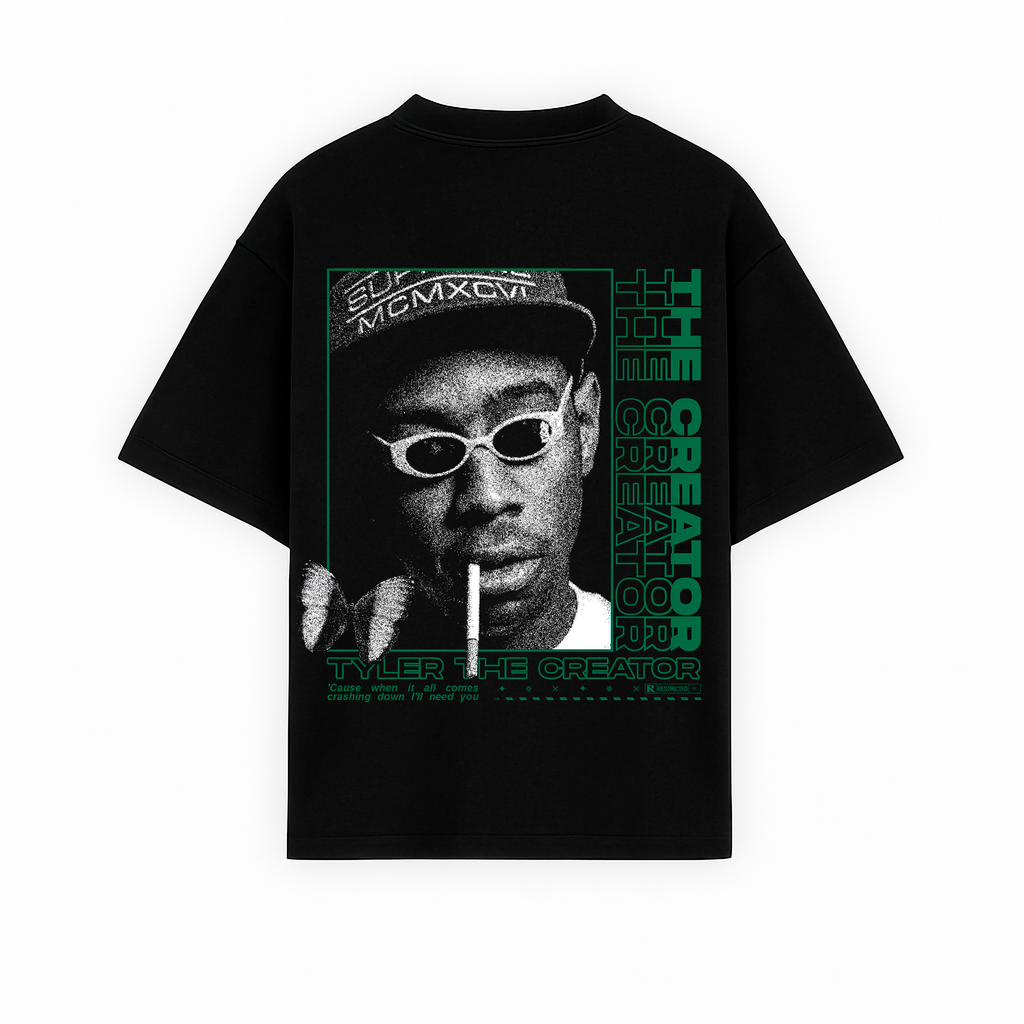 Playera Oversized con diseño