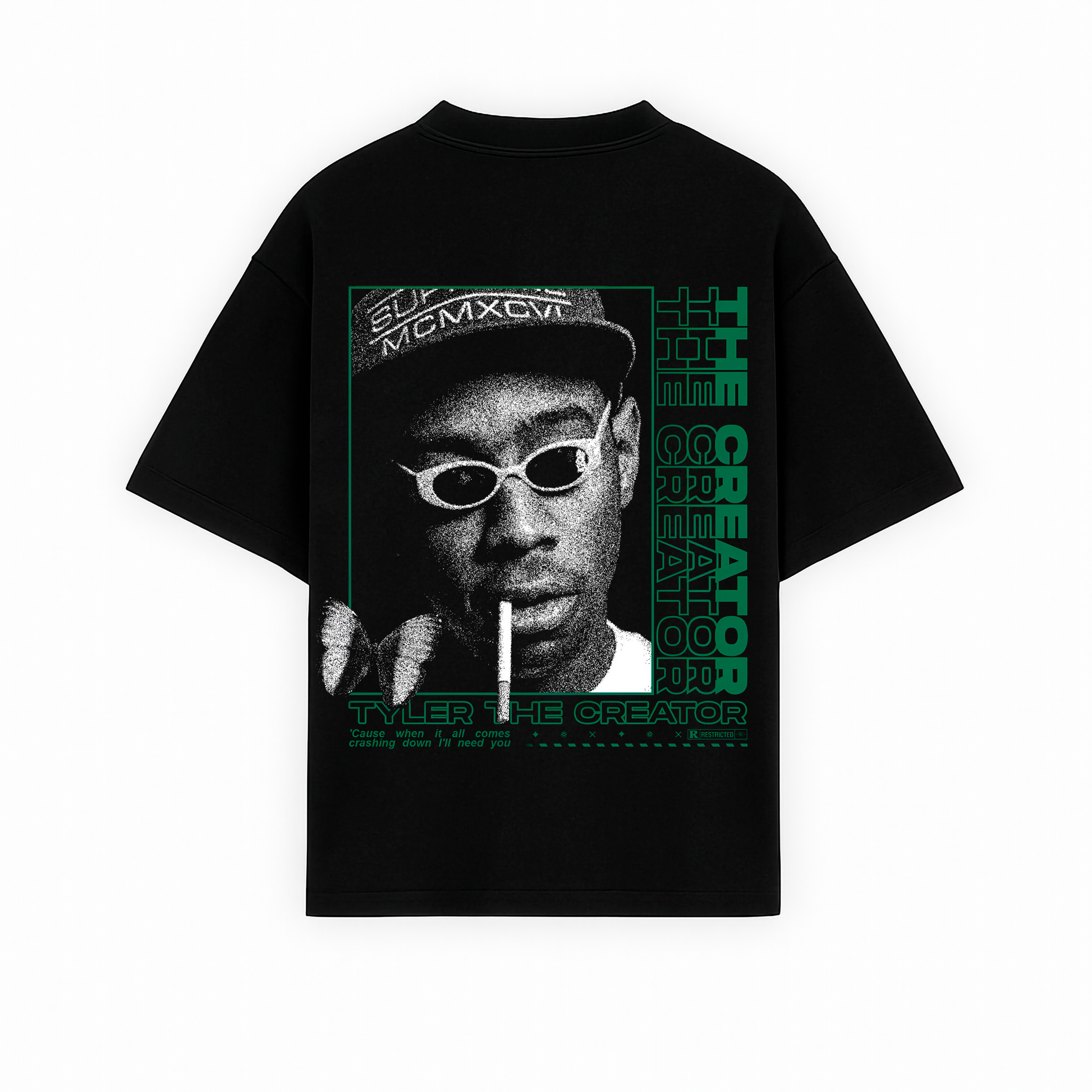 Playera Oversized con diseño