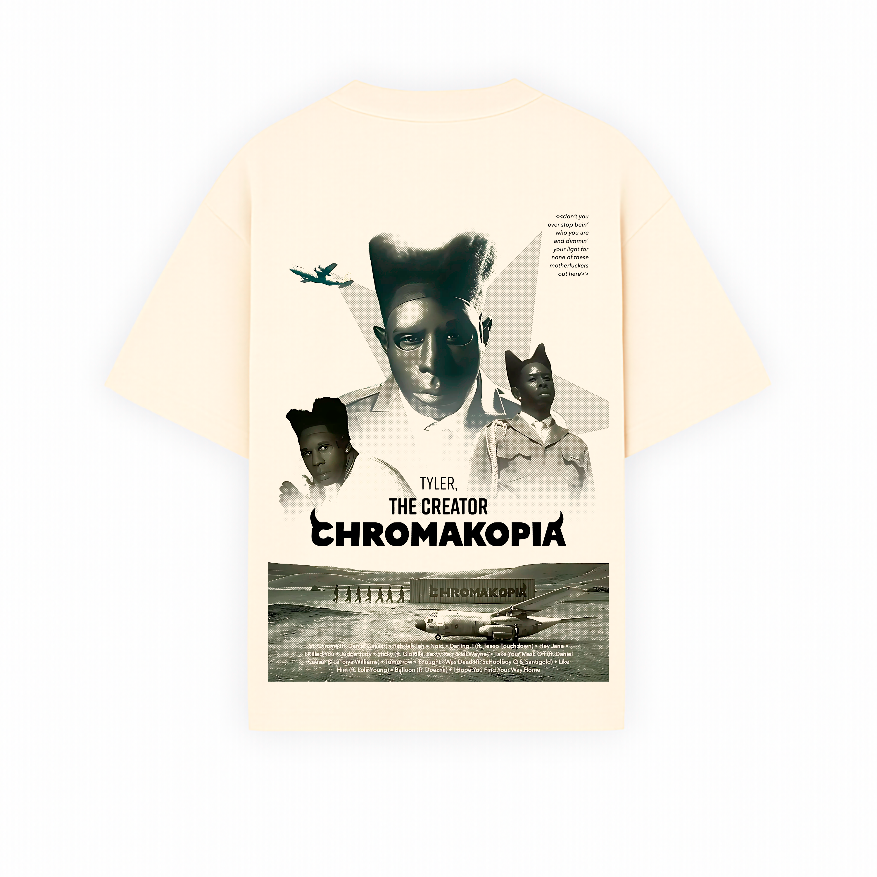 Playera Oversized con diseño