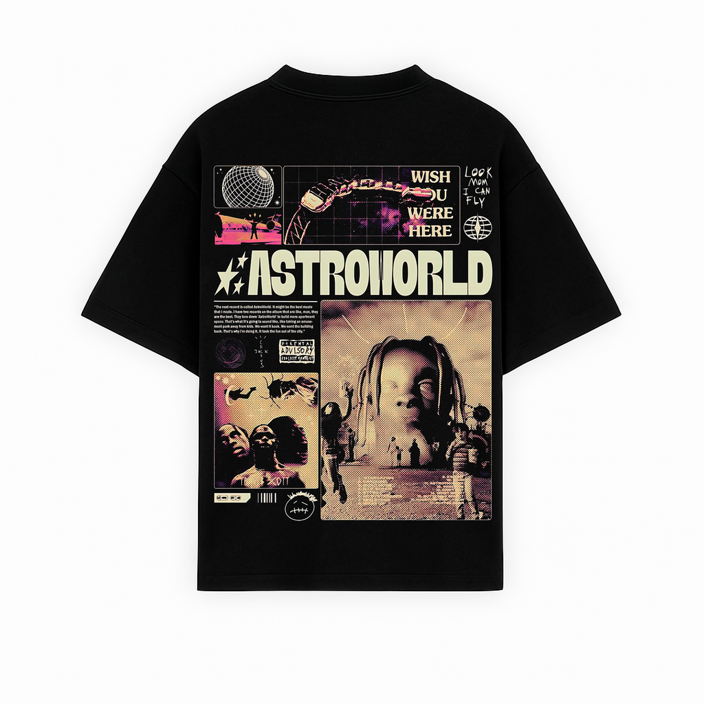 Playera Oversized con diseño