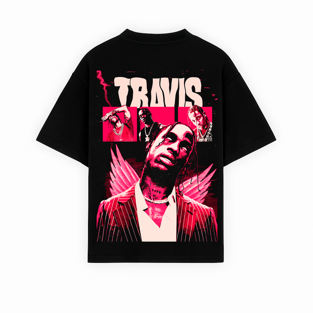 Playera Oversized con diseño