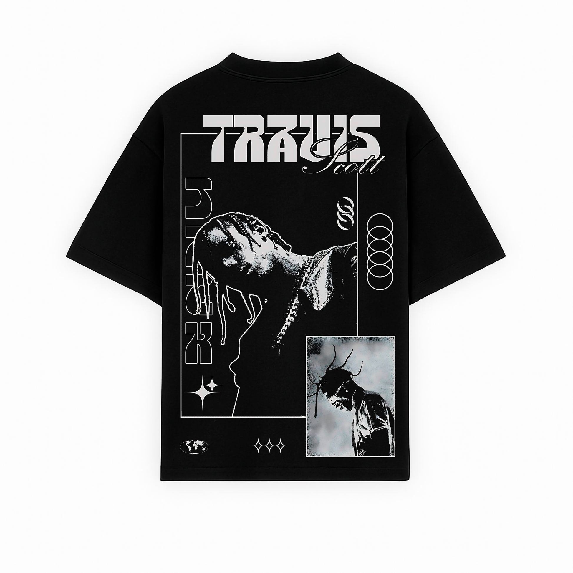 Playera Oversized con diseño