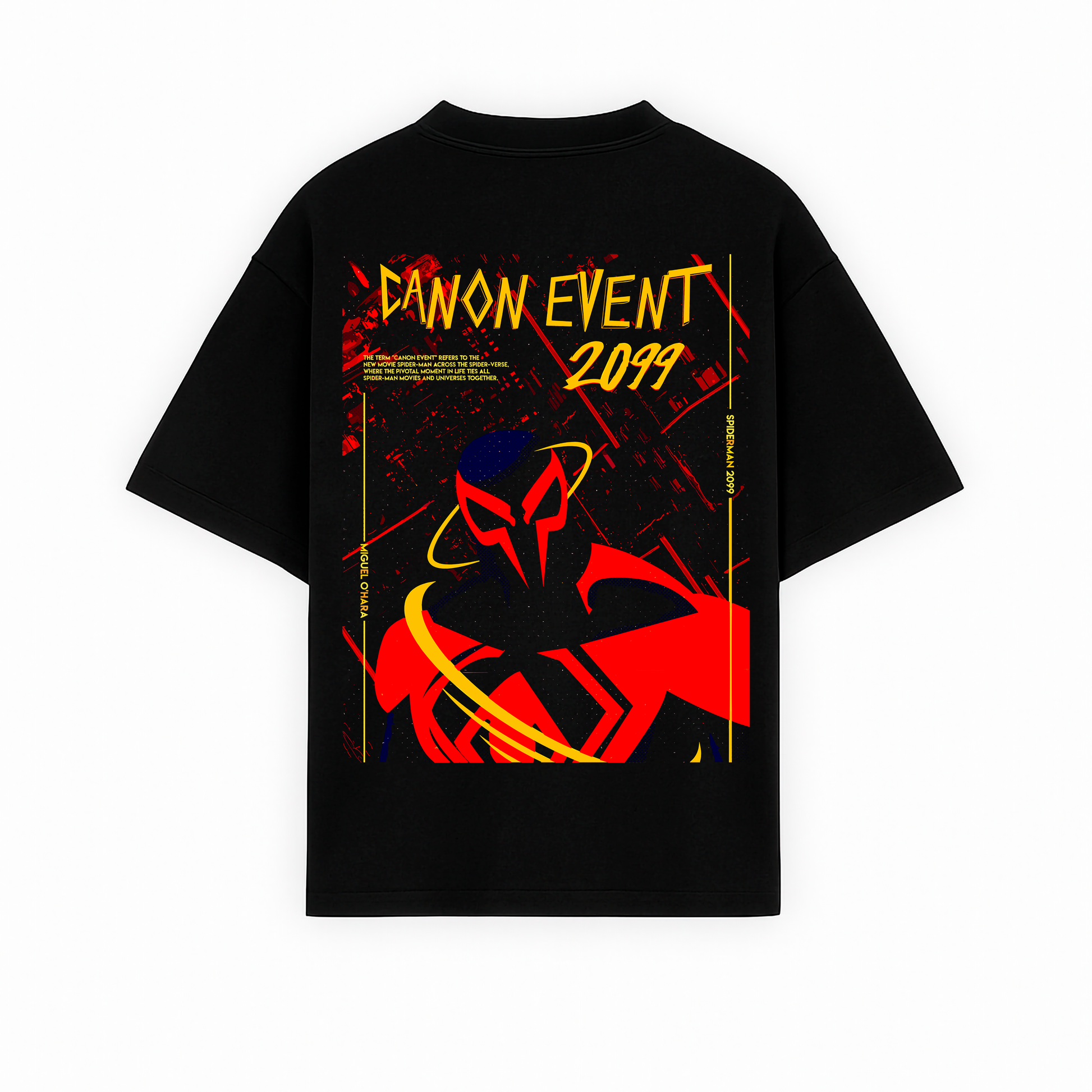 Playera Oversized con diseño