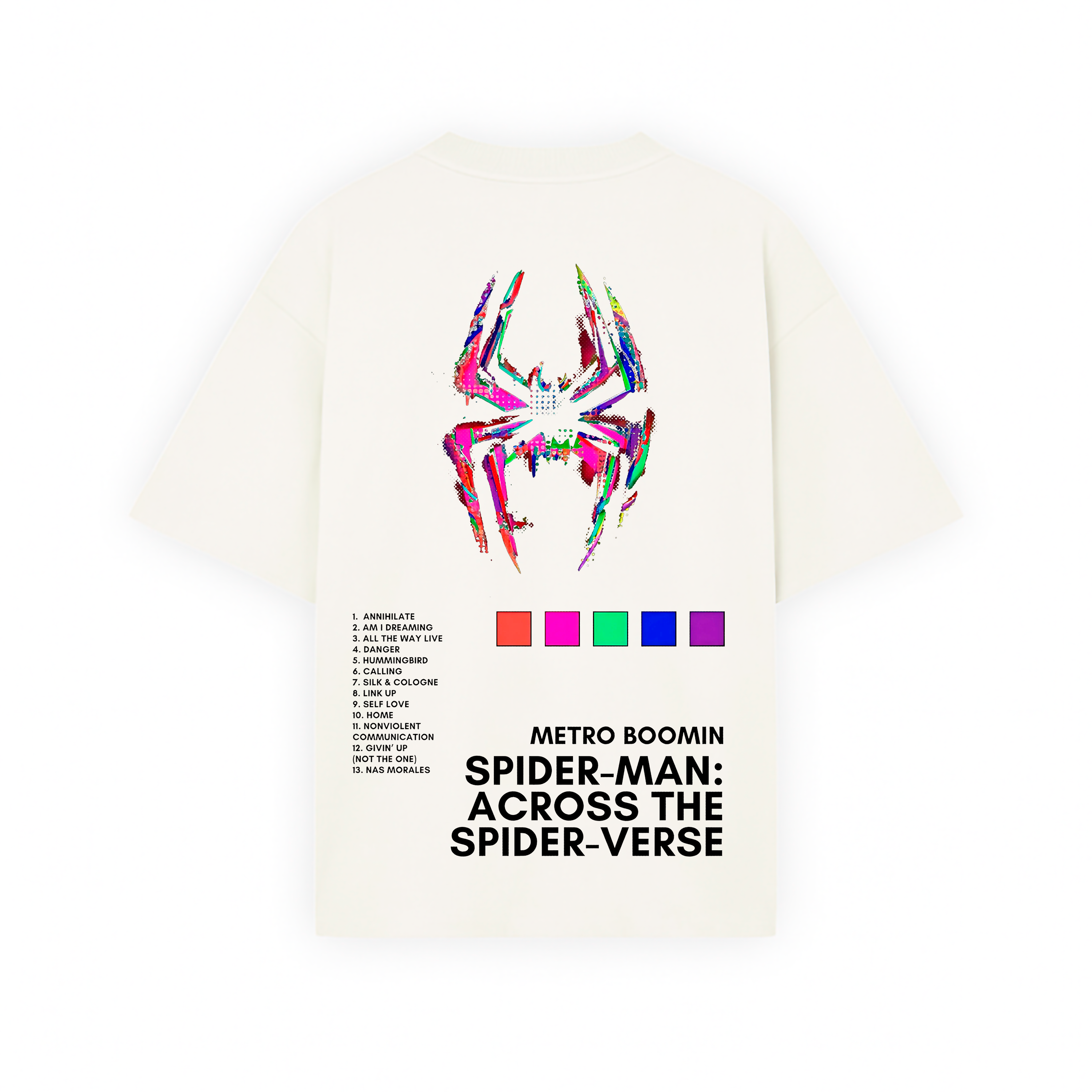 Playera Oversized con diseño