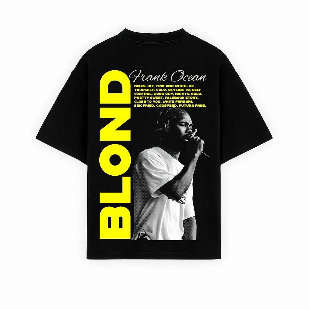 Playera Oversized con diseño