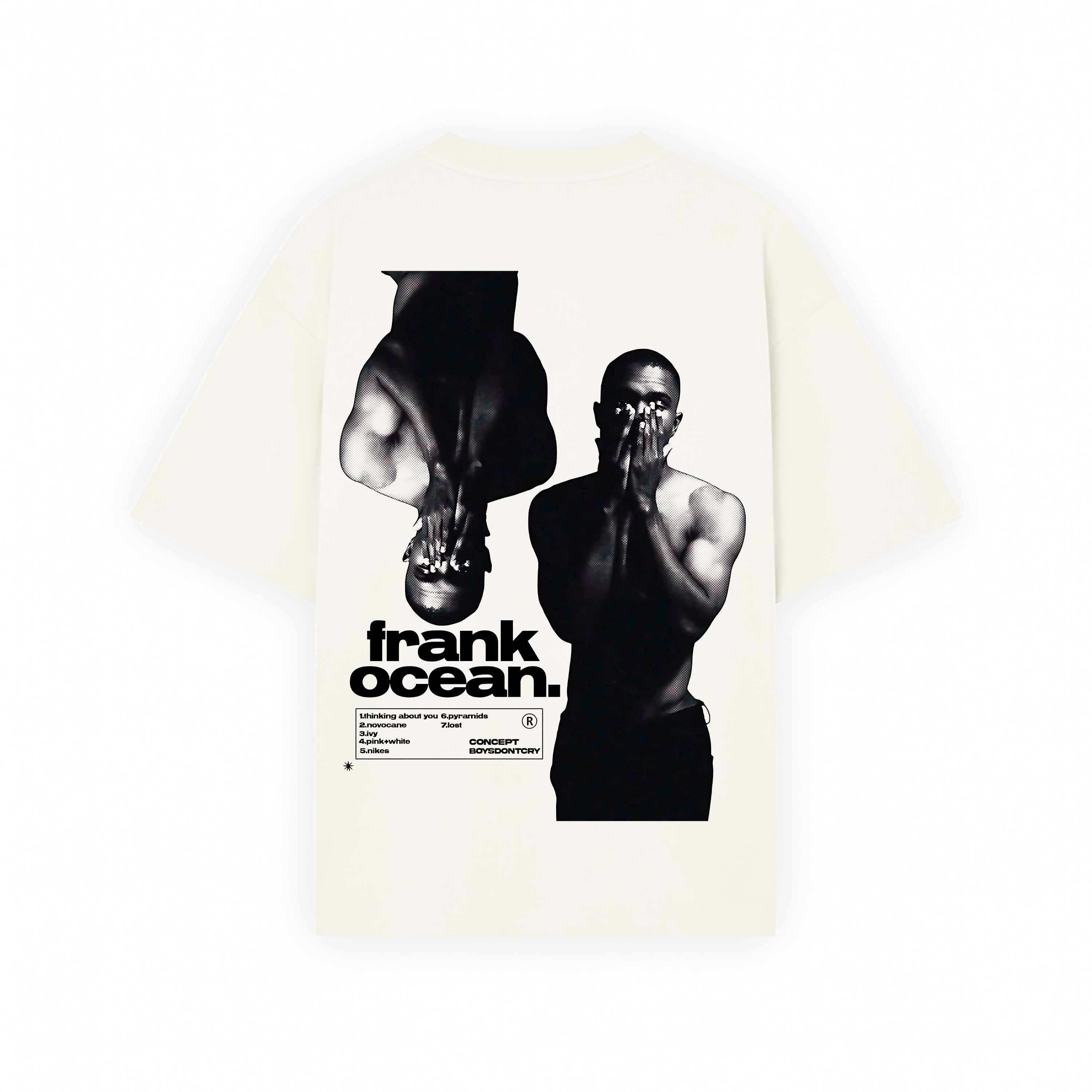 Playera Oversized con diseño