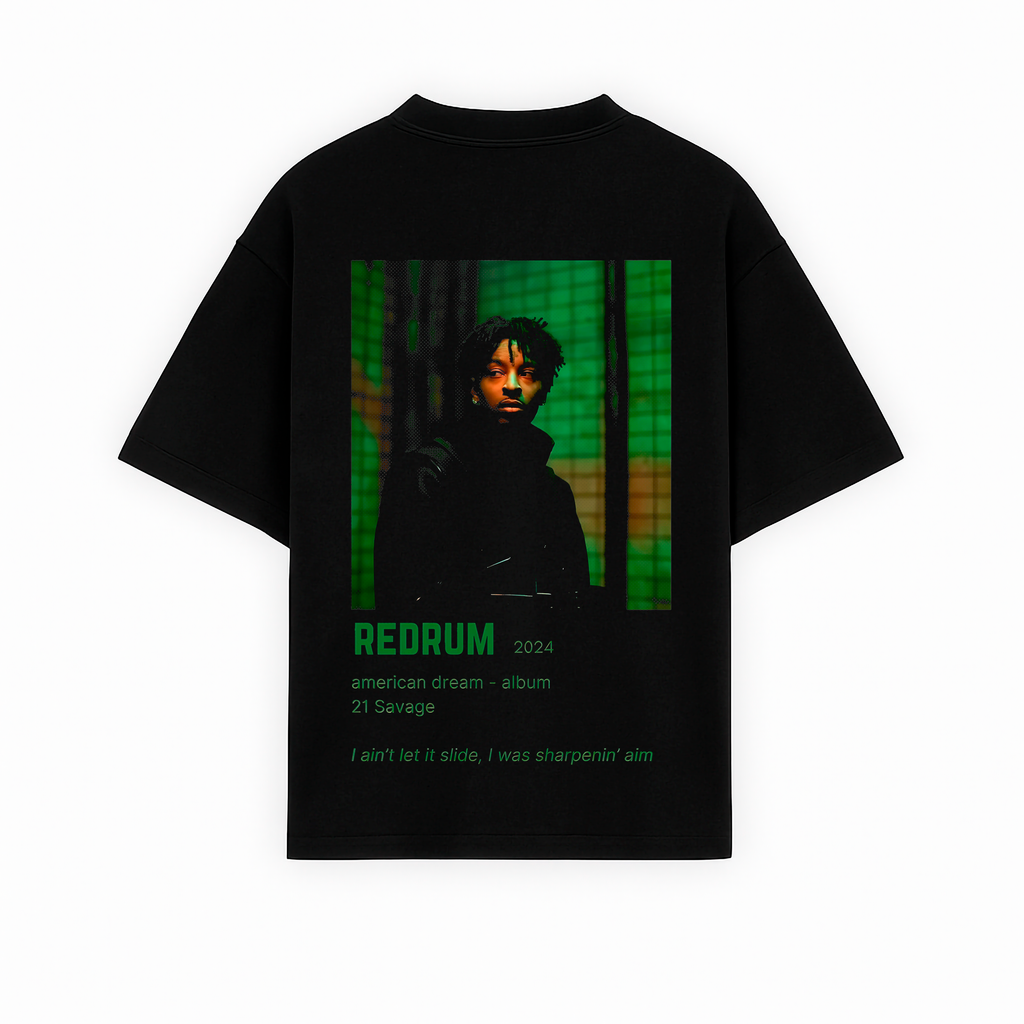 Playera Oversized con diseño