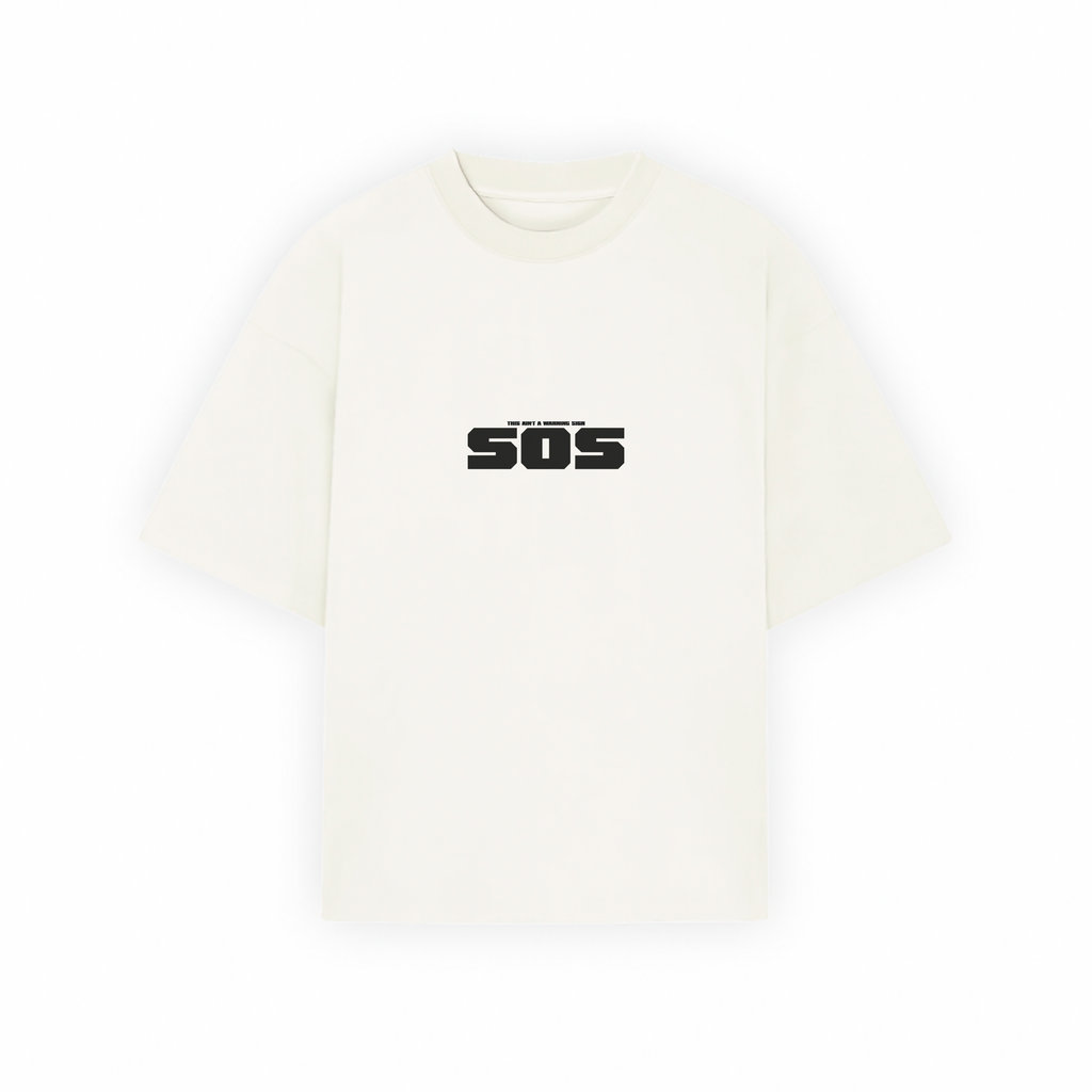 Playera Oversized con diseño