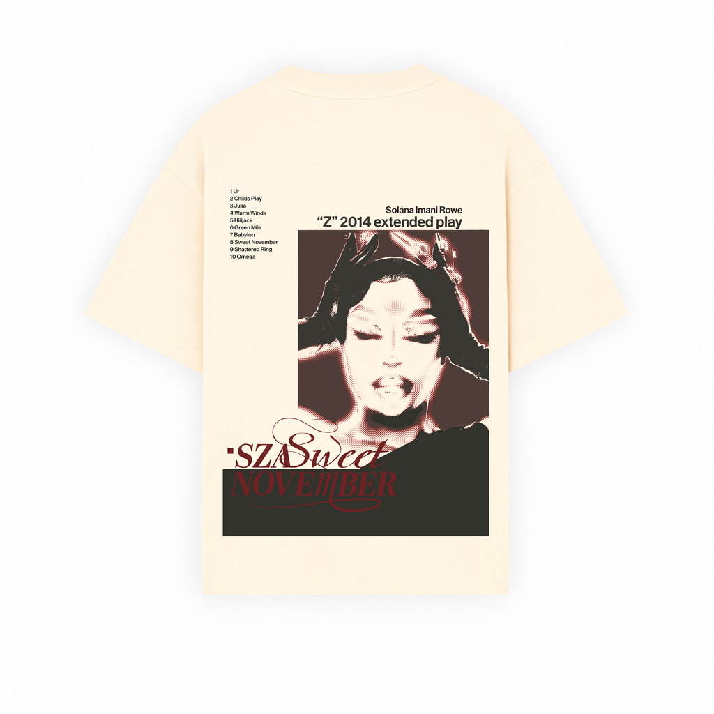 Playera Oversized con diseño