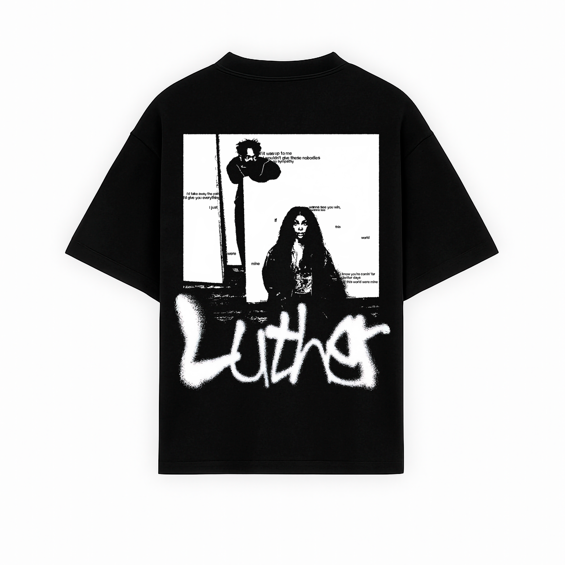 Playera Oversized con diseño