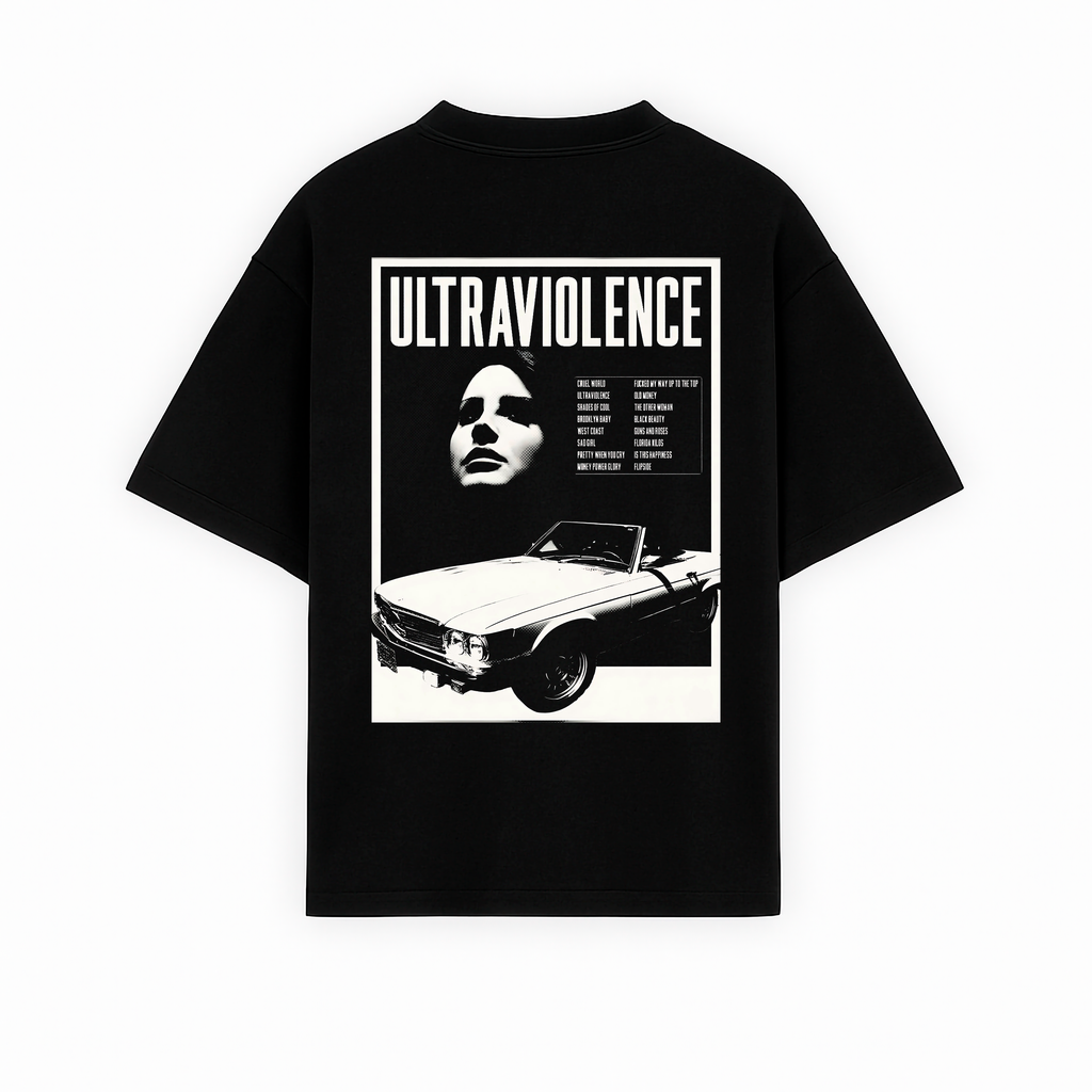 Playera Oversized con diseño