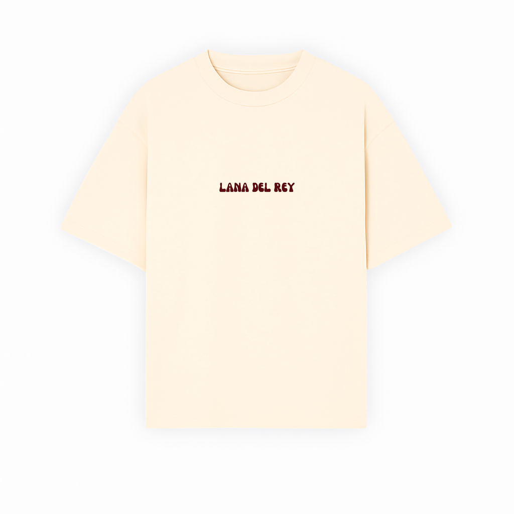 Playera Oversized con diseño