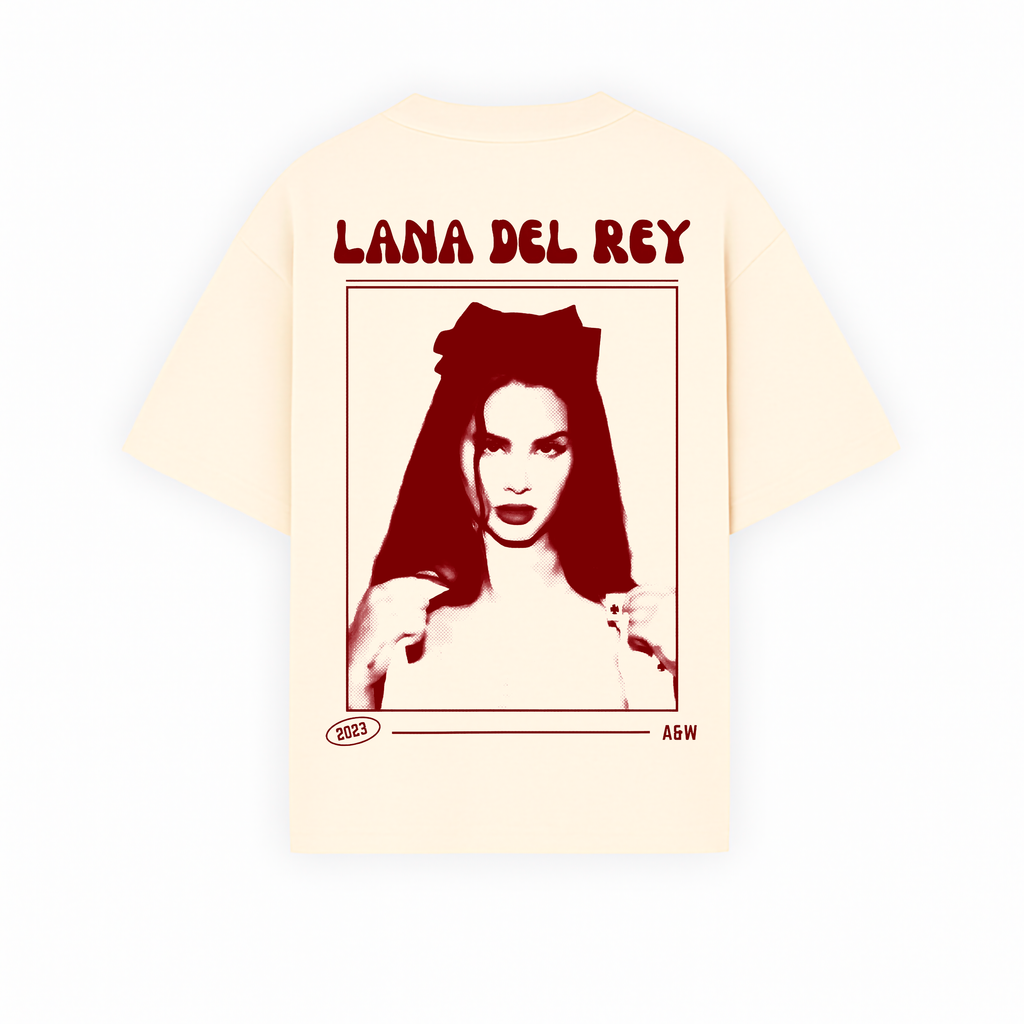 Playera Oversized con diseño