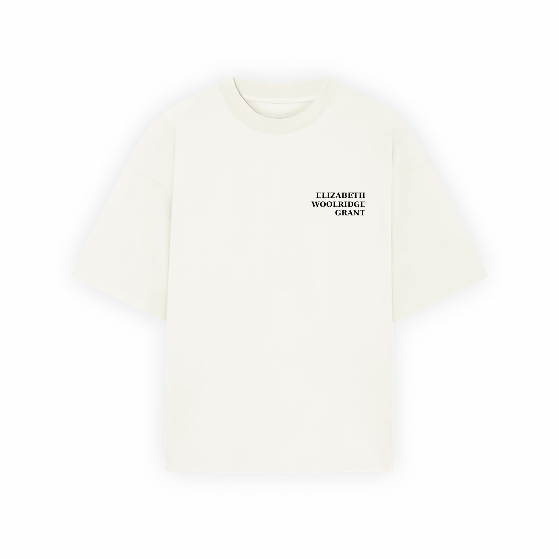 Playera Oversized con diseño