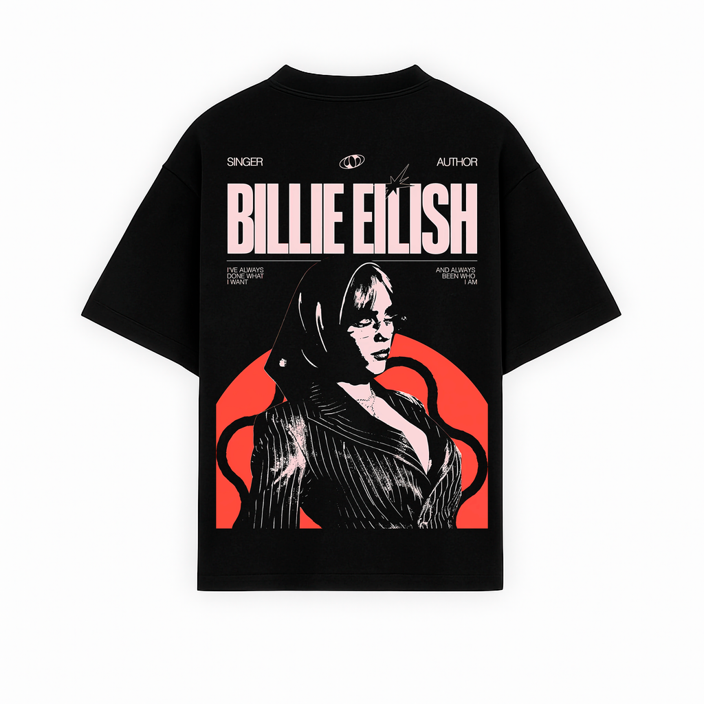 Playera Oversized con diseño