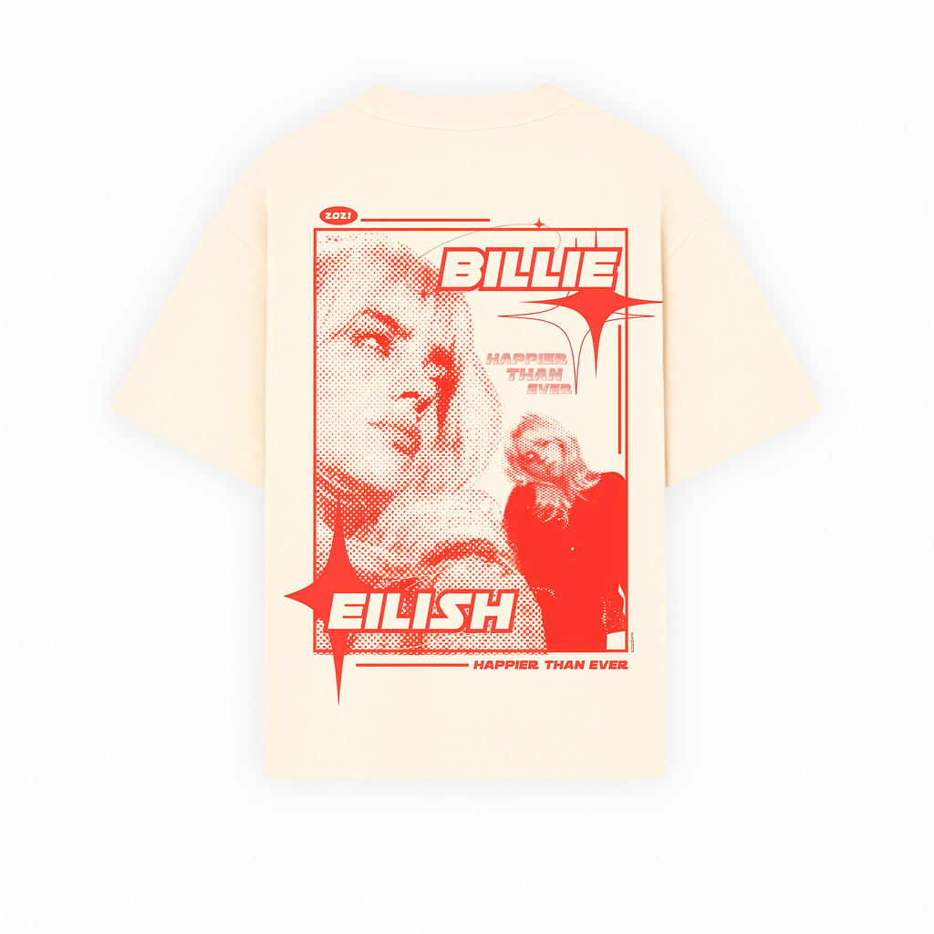 Playera Oversized con diseño