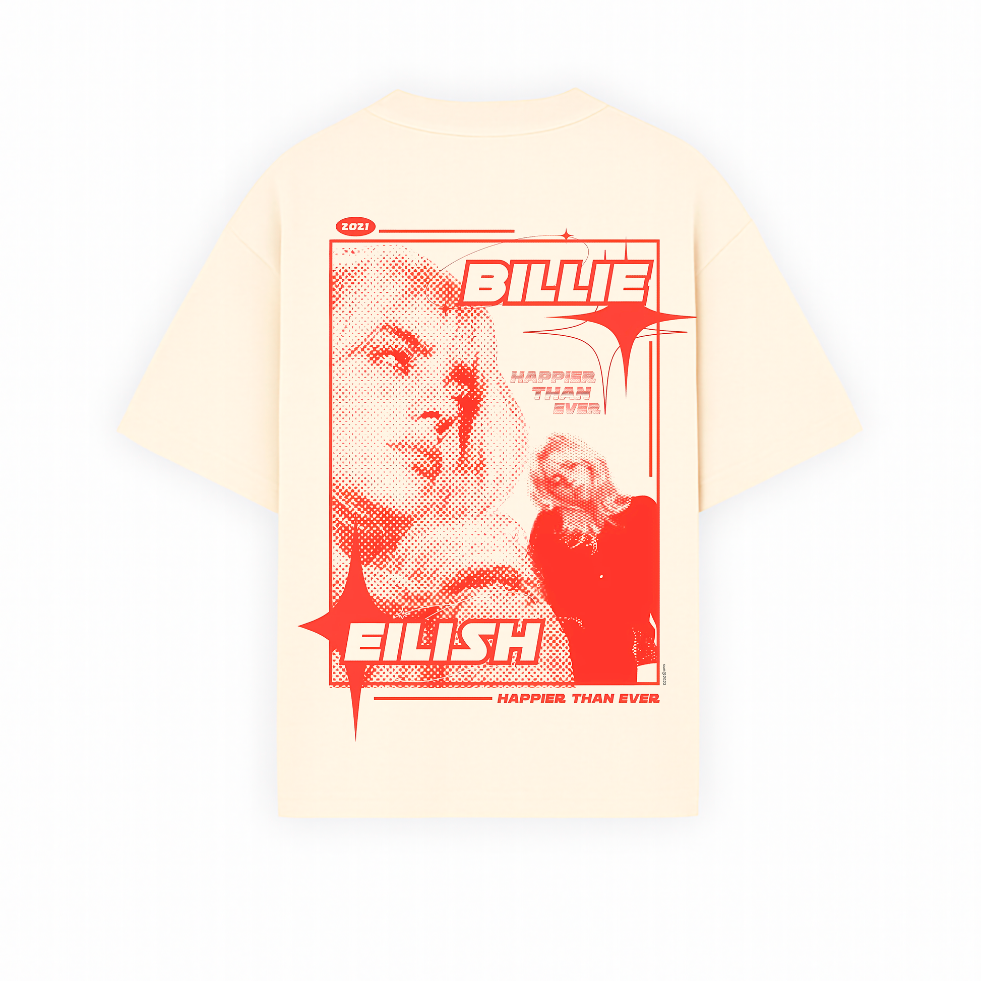 Playera Oversized con diseño