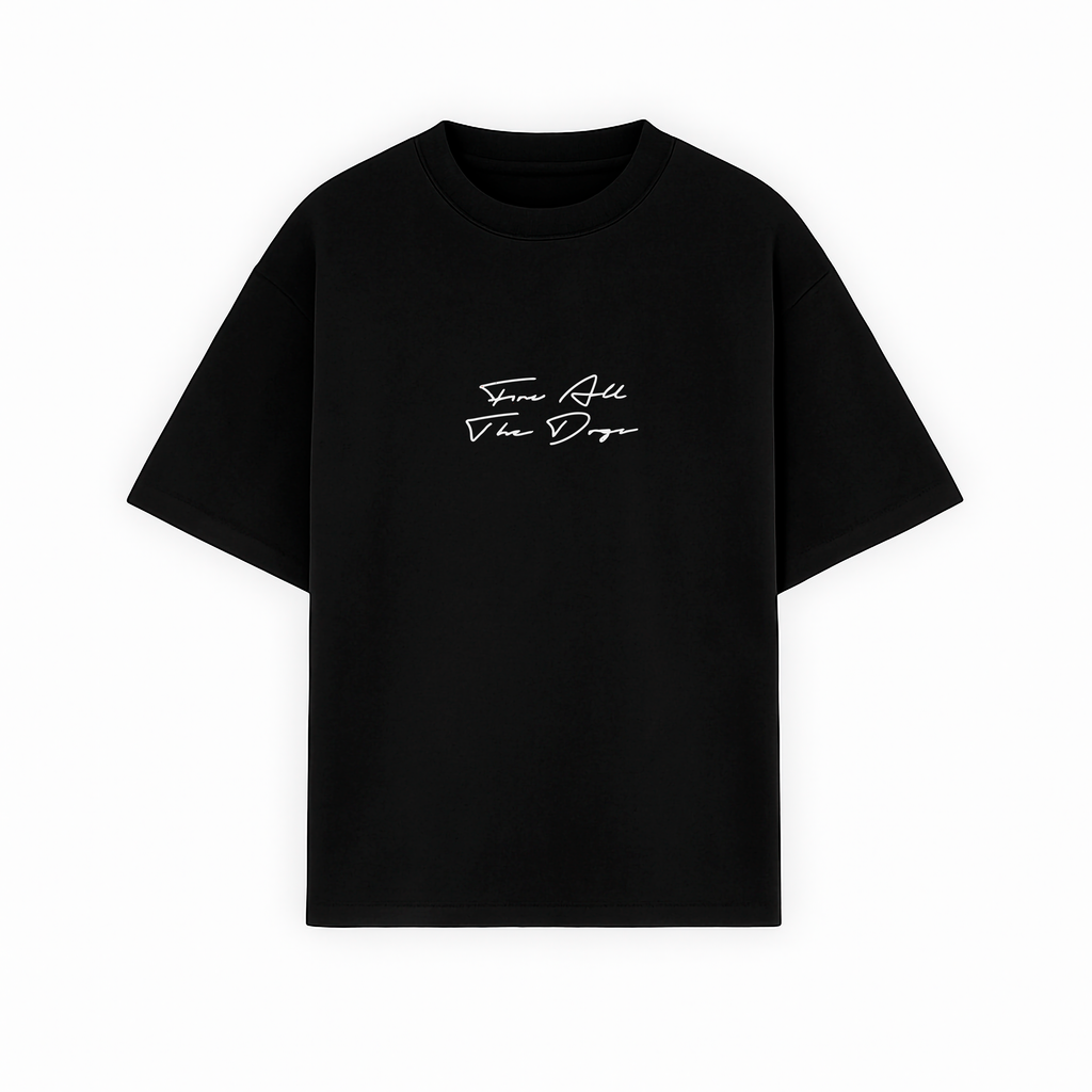 Playera Oversized con diseño