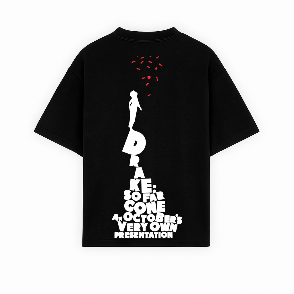Playera Oversized con diseño
