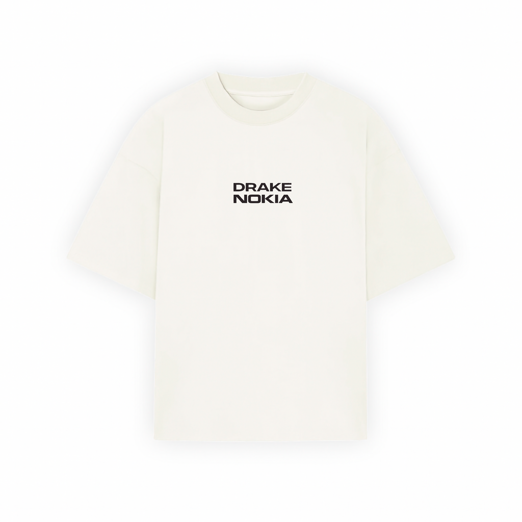 Playera Oversized con diseño