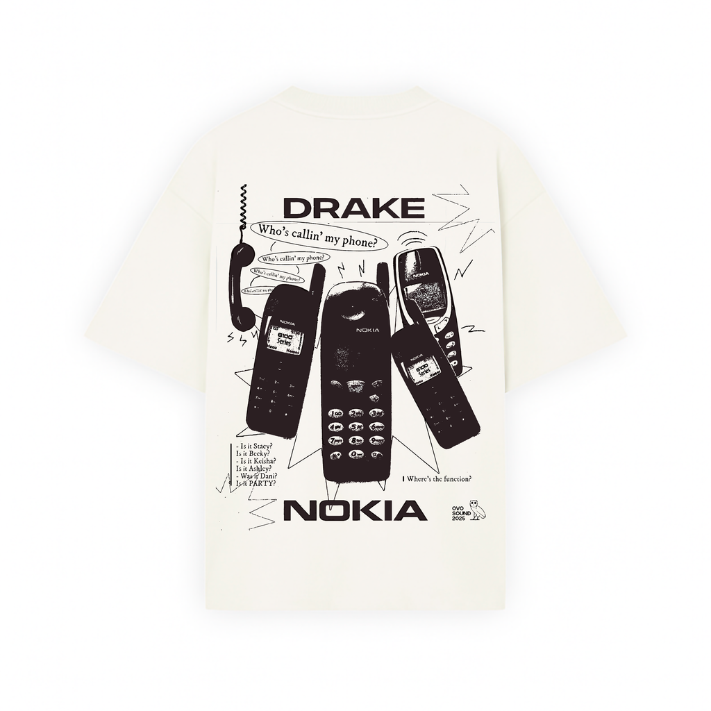 Playera Oversized con diseño