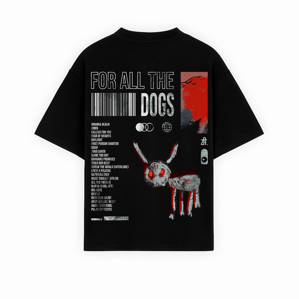 Playera Oversized con diseño