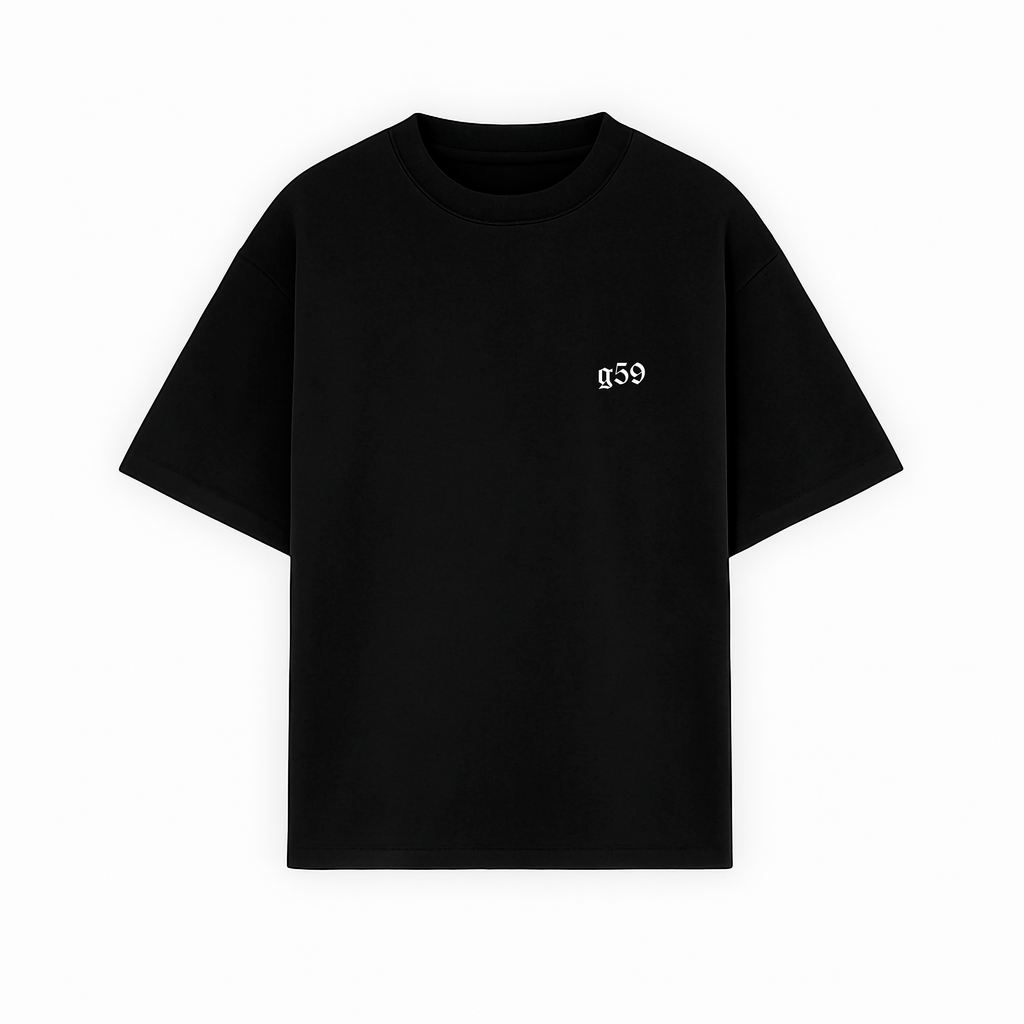 Playera oversized con diseño