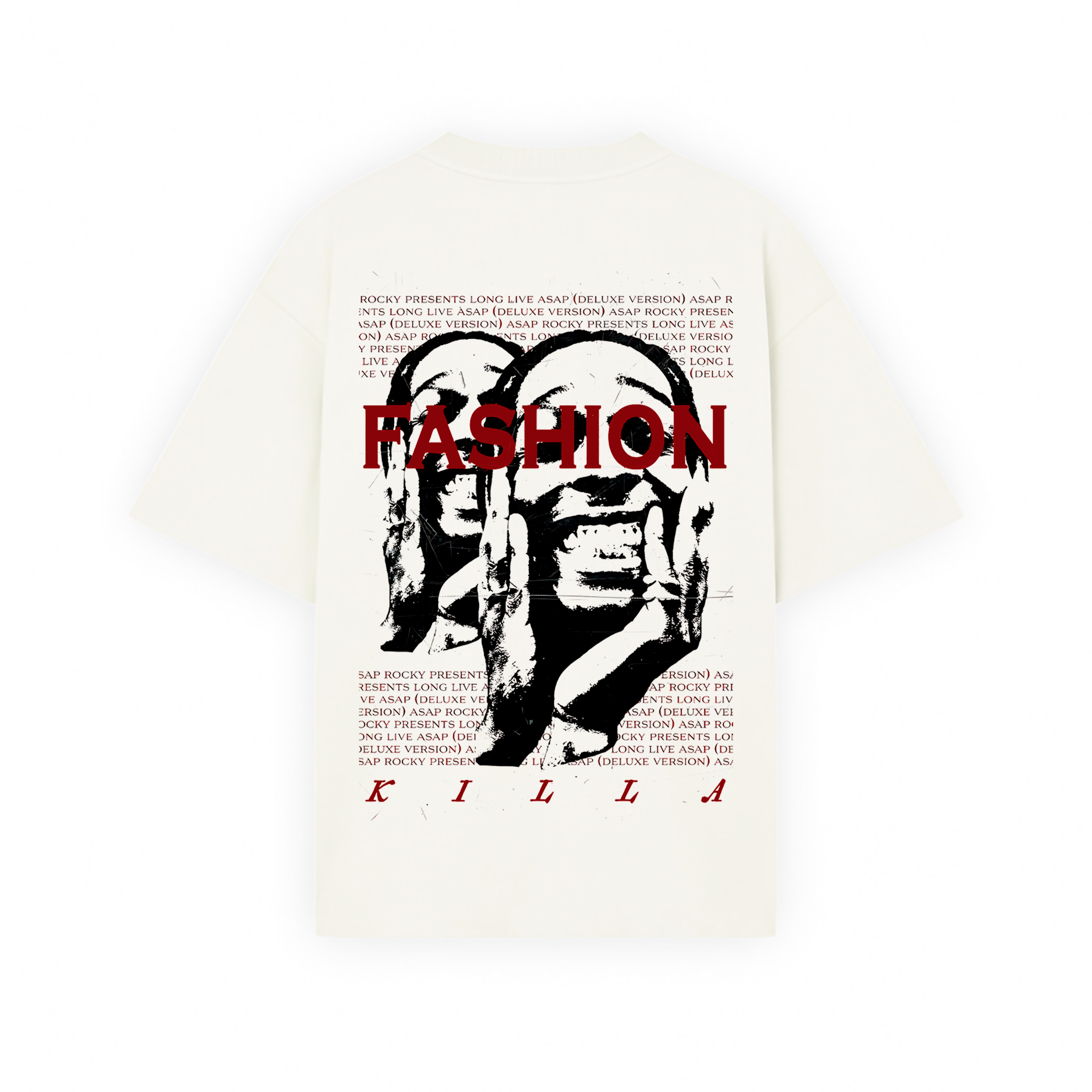 Playera Oversized con diseño